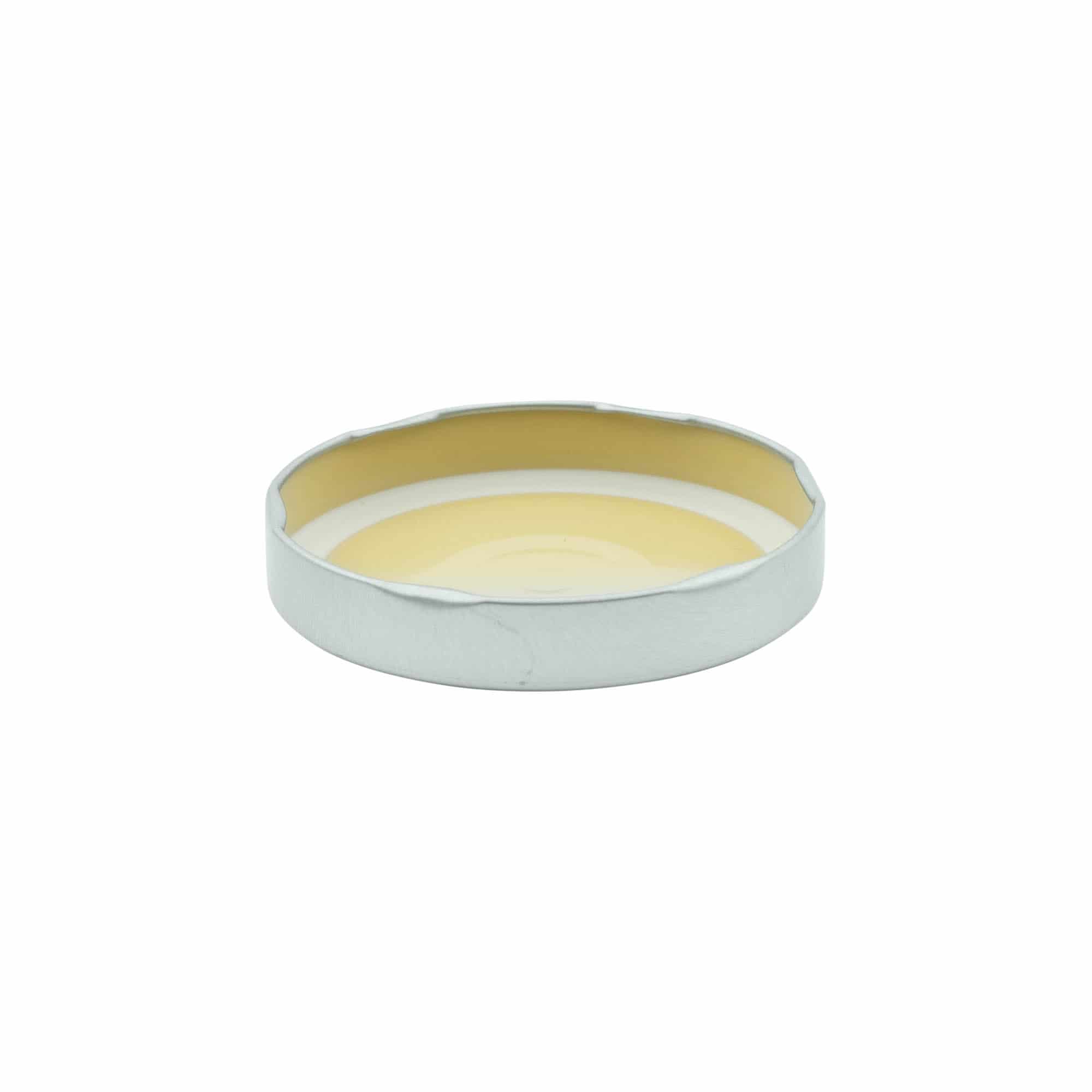 Bouchon Deep-Twist-Off, fer blanc, argenté, pour bouchage: Deep-TO 82