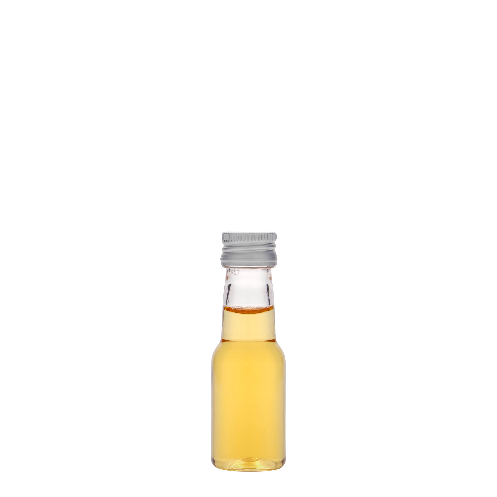 Bouteille en PET 20 ml 'Theo', plastique, bouchage: PP 18