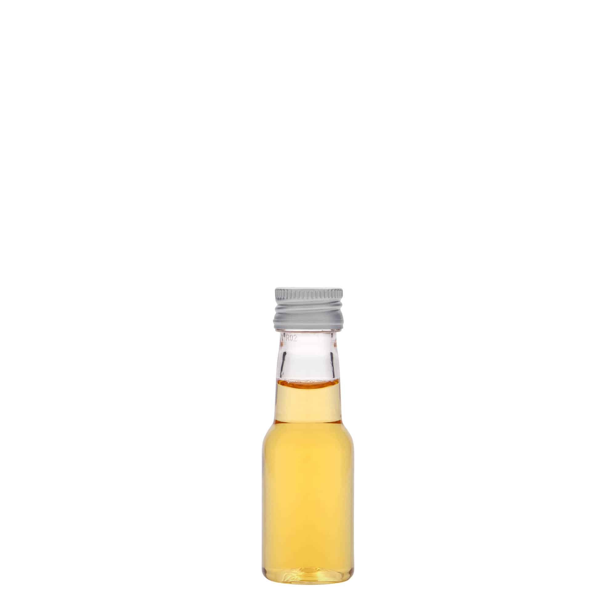 Bouteille en PET 20 ml 'Theo', plastique, bouchage: PP 18