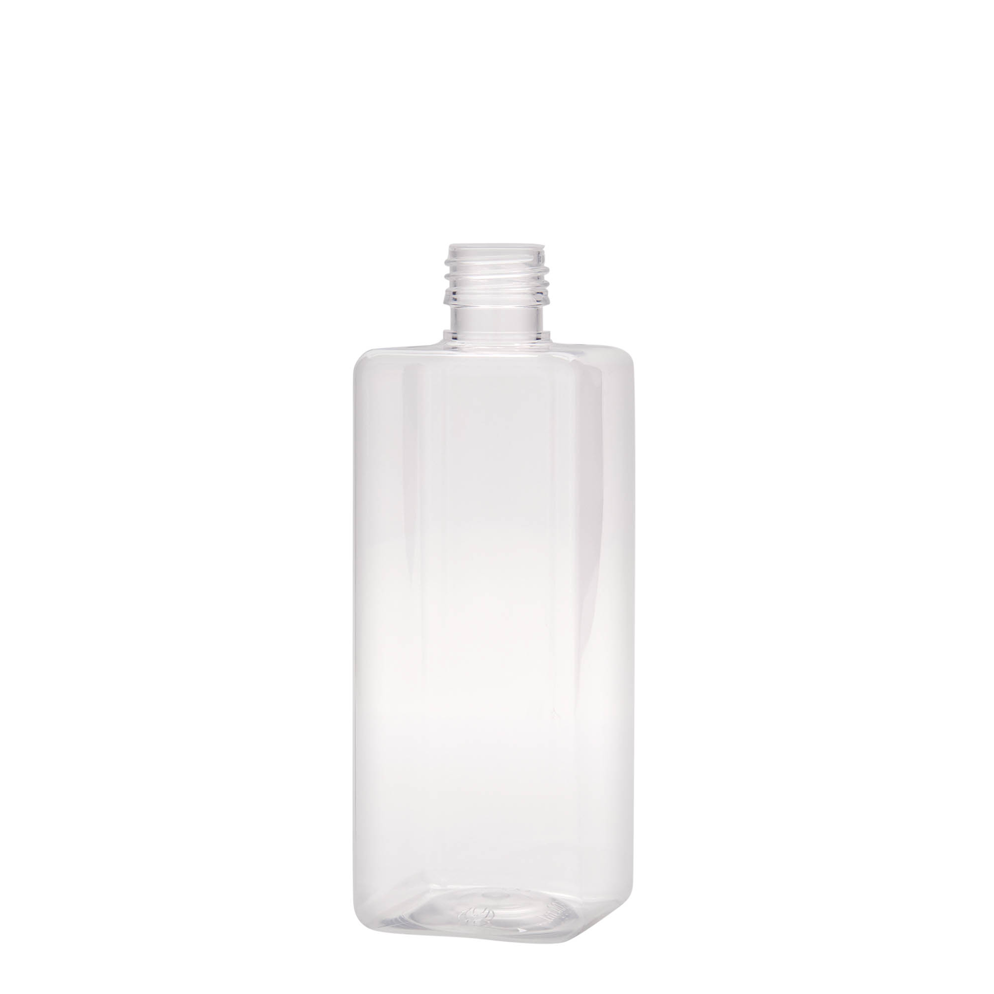 Bouteille en PET 500 ml 'Karl', carrée, plastique, bouchage: PP 28 Bouteille en PET 500 ml 'Karl', carrée, plastique, bouchage: PP 28
