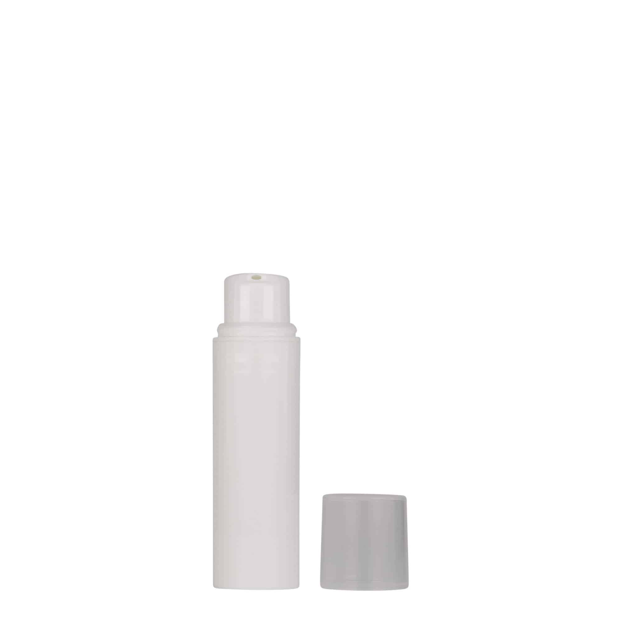 Flacon airless 10 ml 'Nano', plastique PP, blanc Flacon airless 10 ml 'Nano', plastique PP, blanc