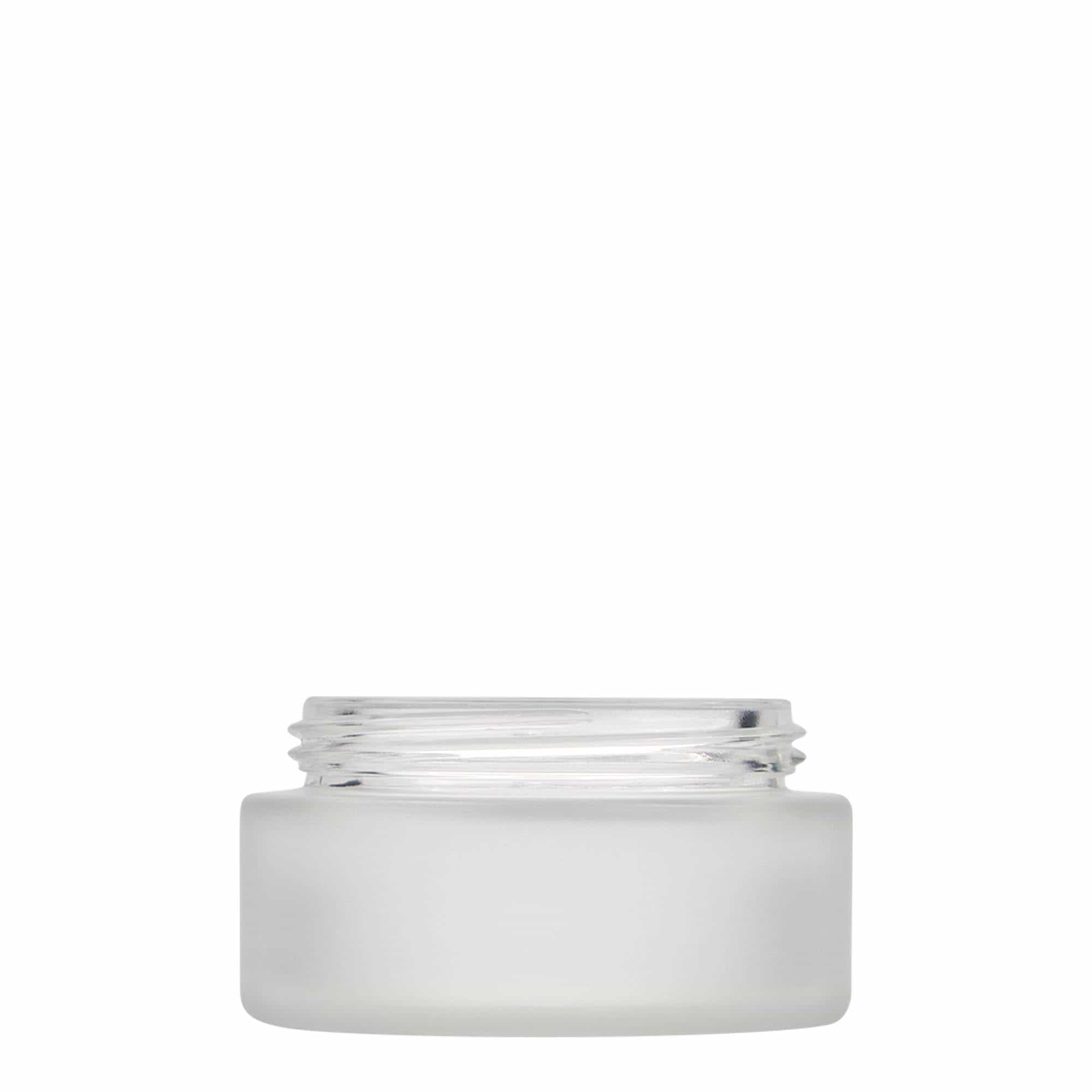 Potje 'Platin Edition', 100 ml, glas, gematteerd, monding: schroefsluiting
