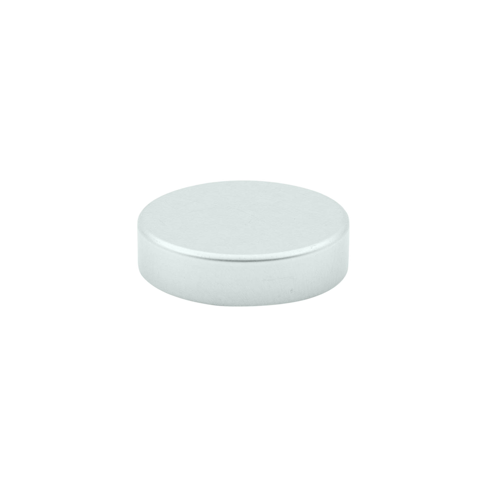 Schroefsluiting, metaal, zilver, voor monding: 38/400