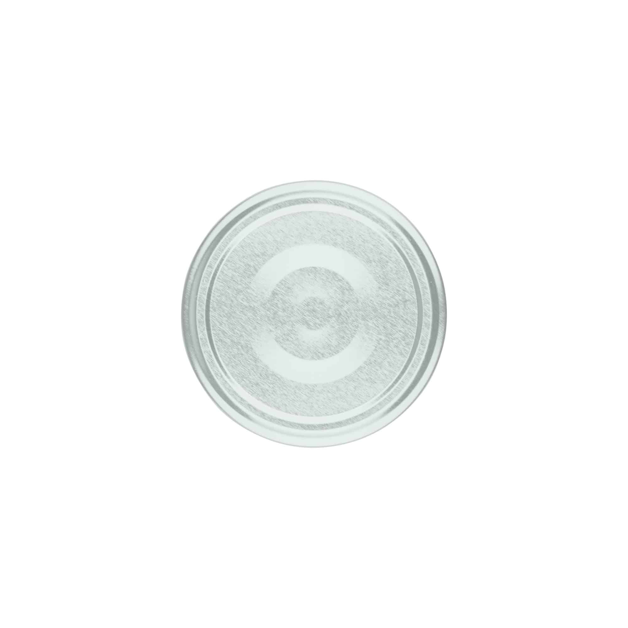 Twist-offdeksel, blik, zilver, voor monding: TO 66