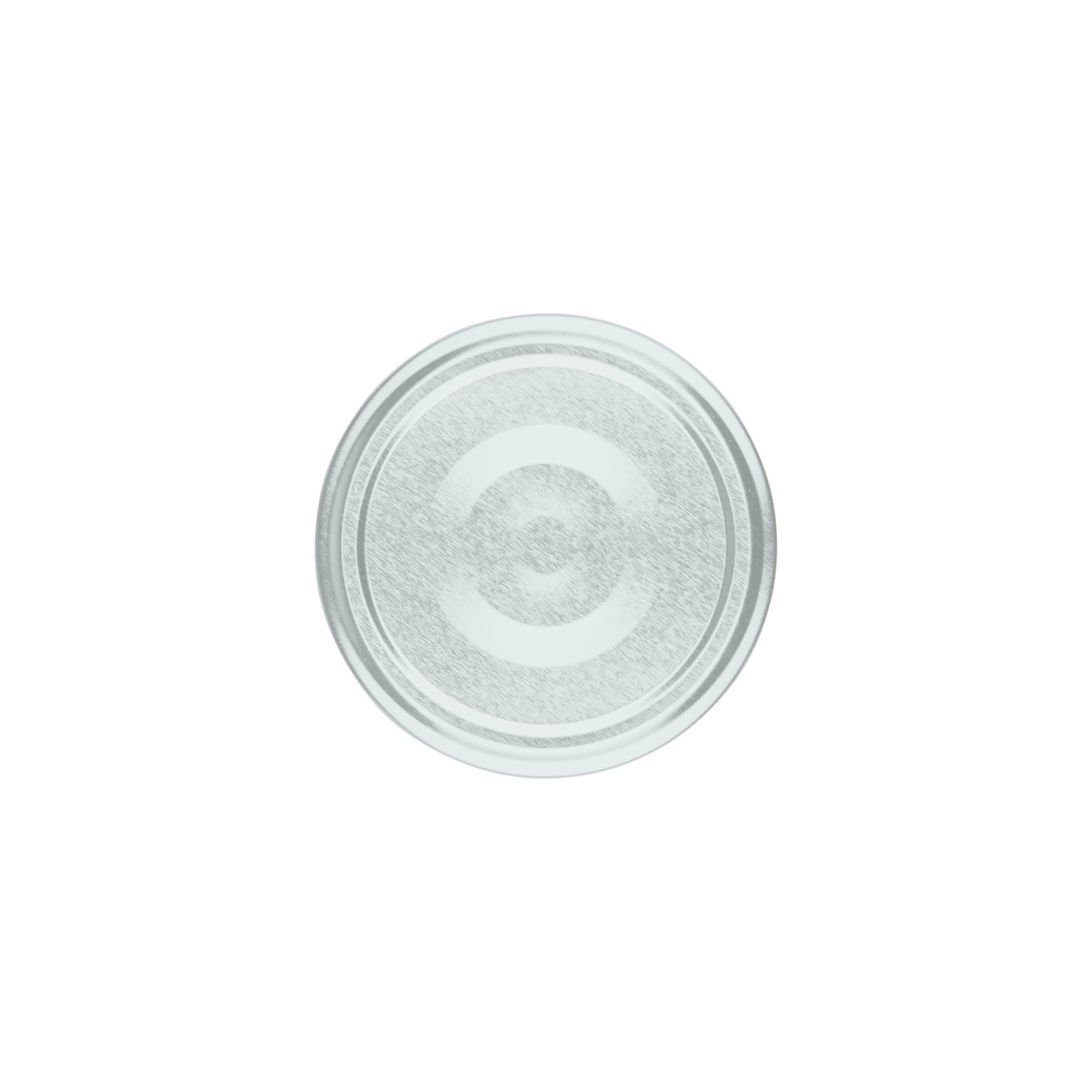 Twist-offdeksel, blik, zilver, voor monding: TO 66