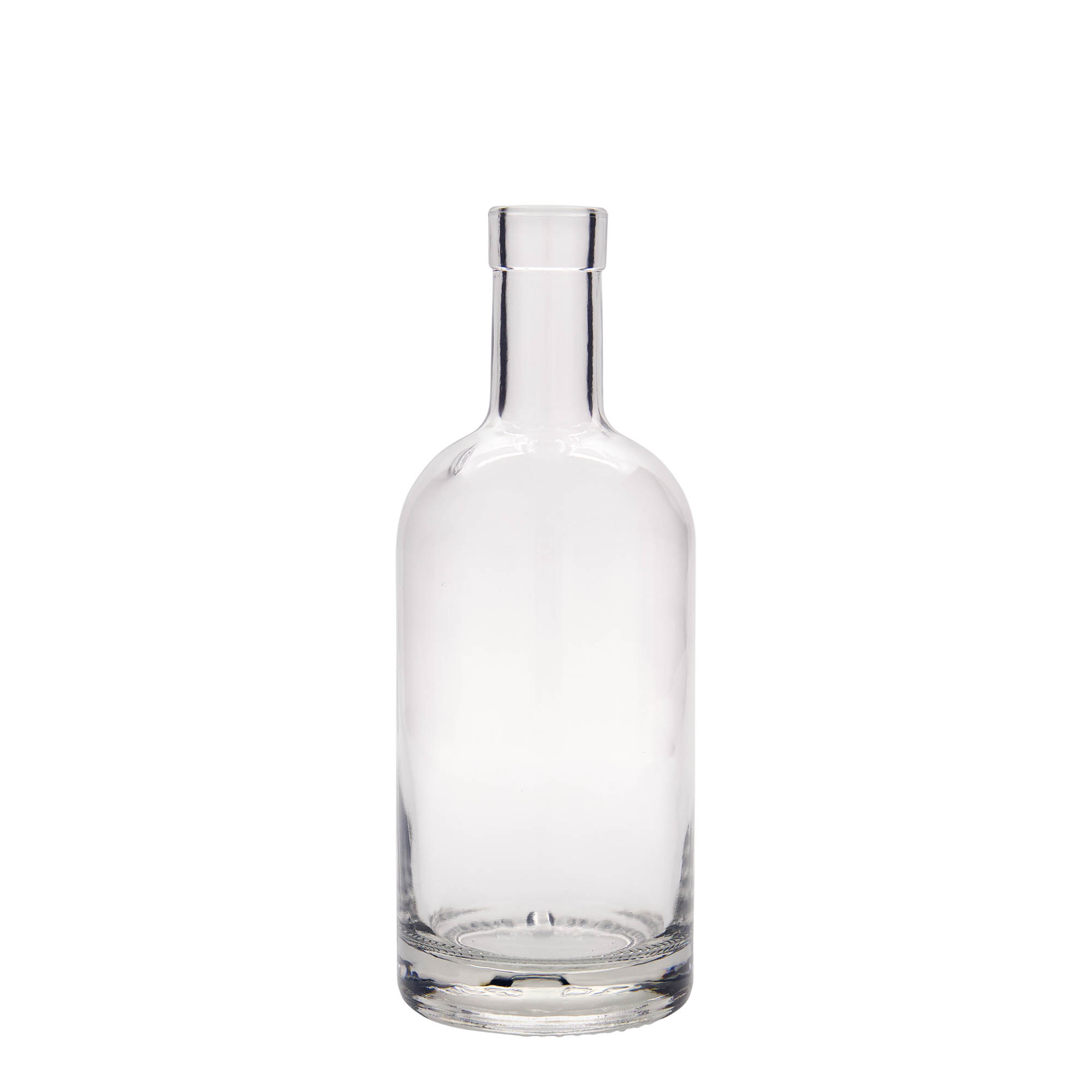 Glazen fles 'Franco', 500 ml, monding: kurk