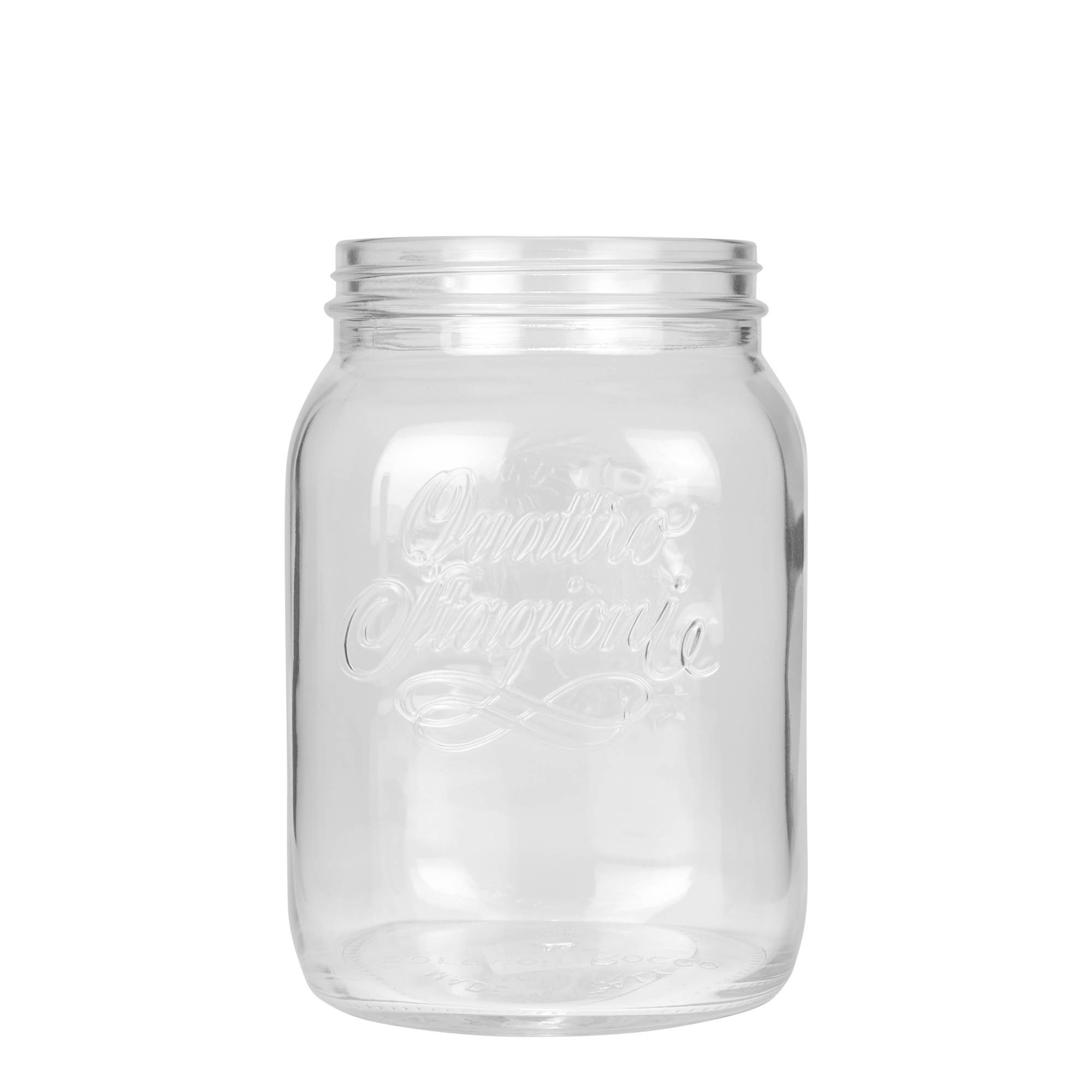 Bocal 2 000 ml « Quattro Stagioni », bouchage: Bougage à vis