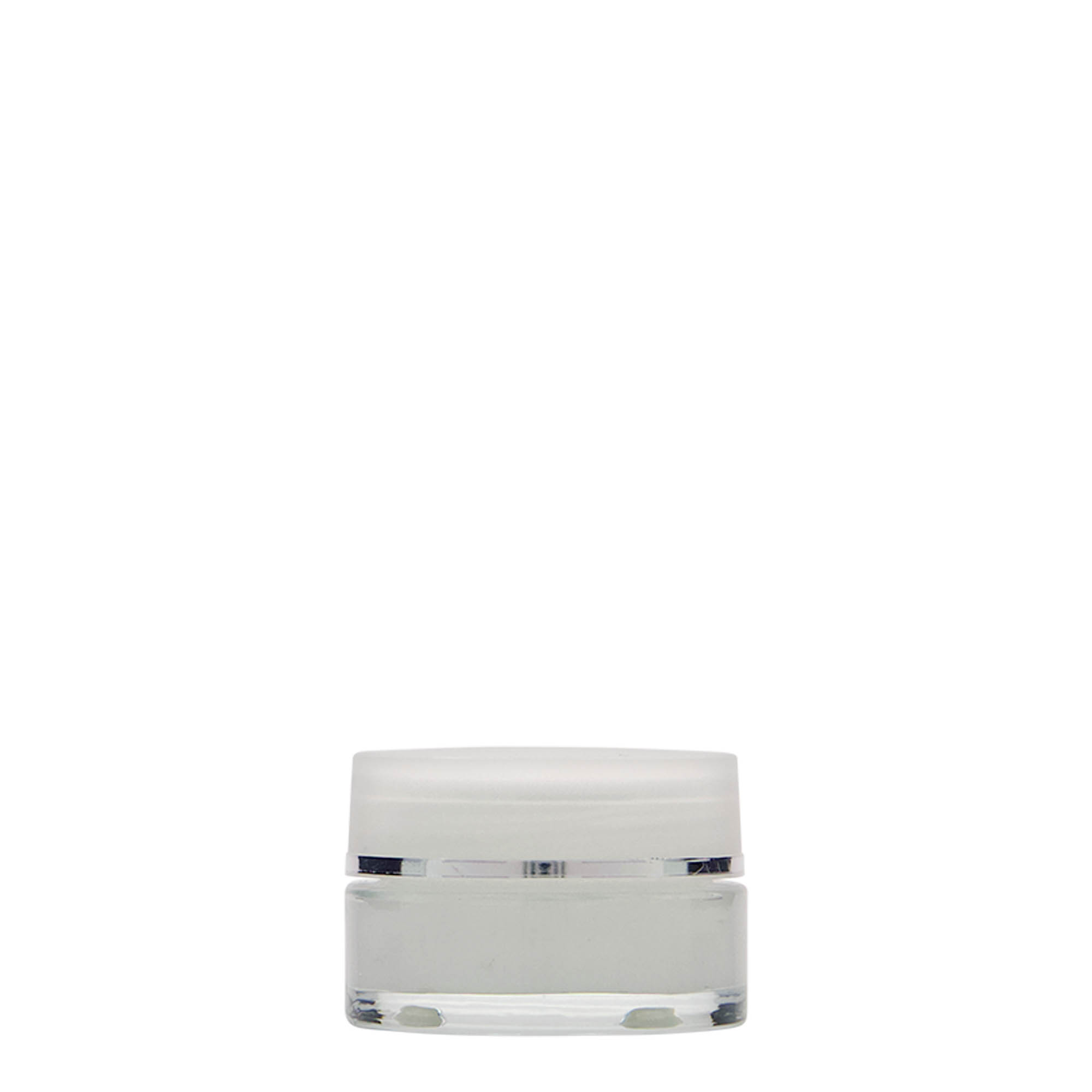 Potje 'Clear Edition', 15 ml, glas, monding: schroefsluiting
