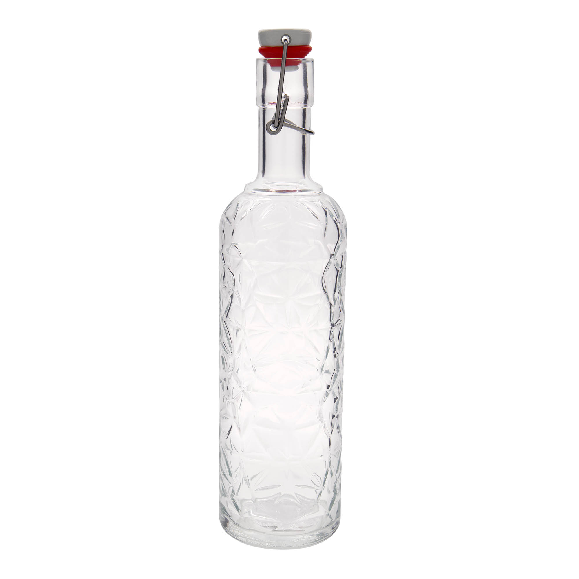 Glazen fles 'Oriente', 1000 ml, monding: beugelsluiting Glazen fles 'Oriente', 1000 ml, monding: beugelsluiting