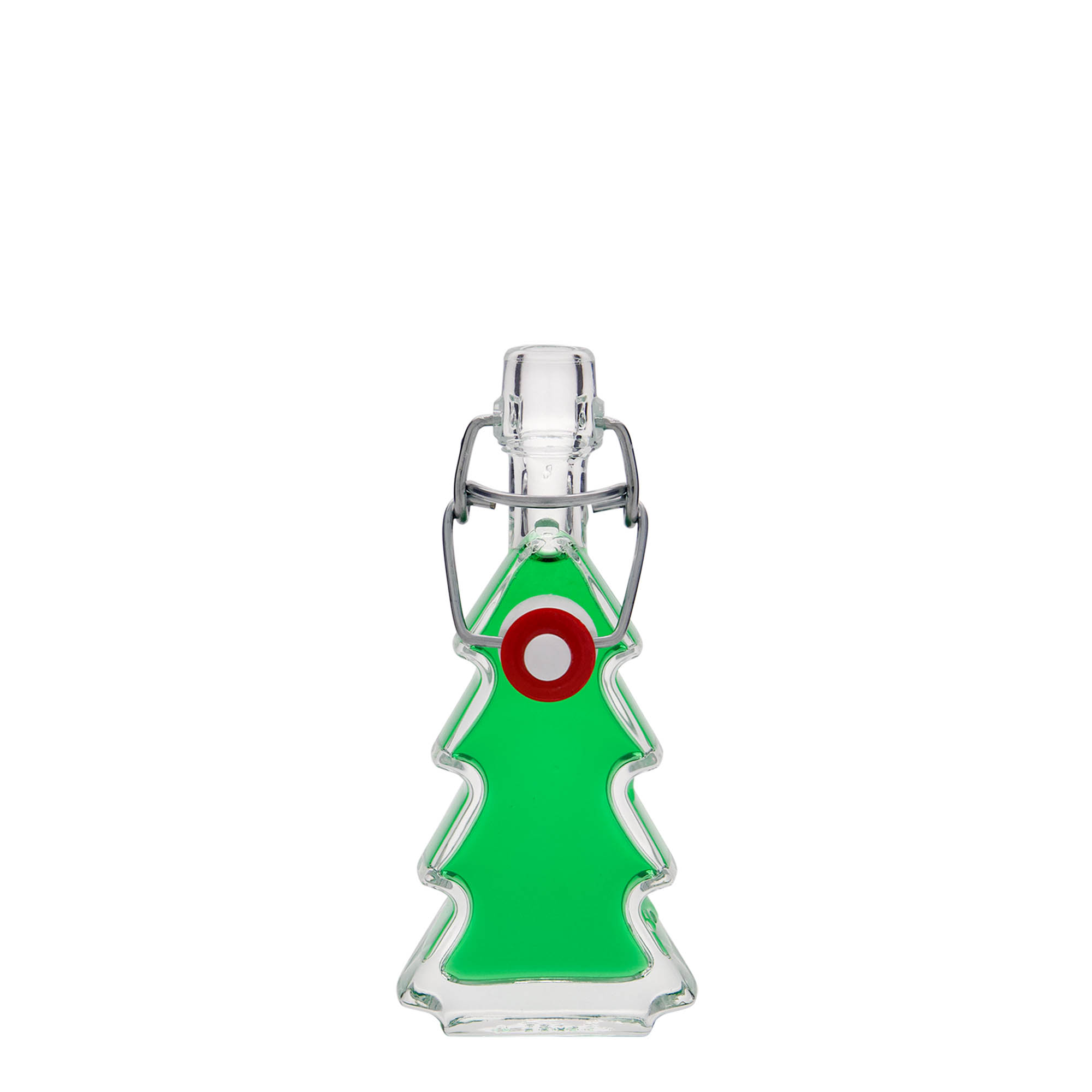 Bouteille en verre 40 ml 'Sapin', bouchage: bouchon mécanique