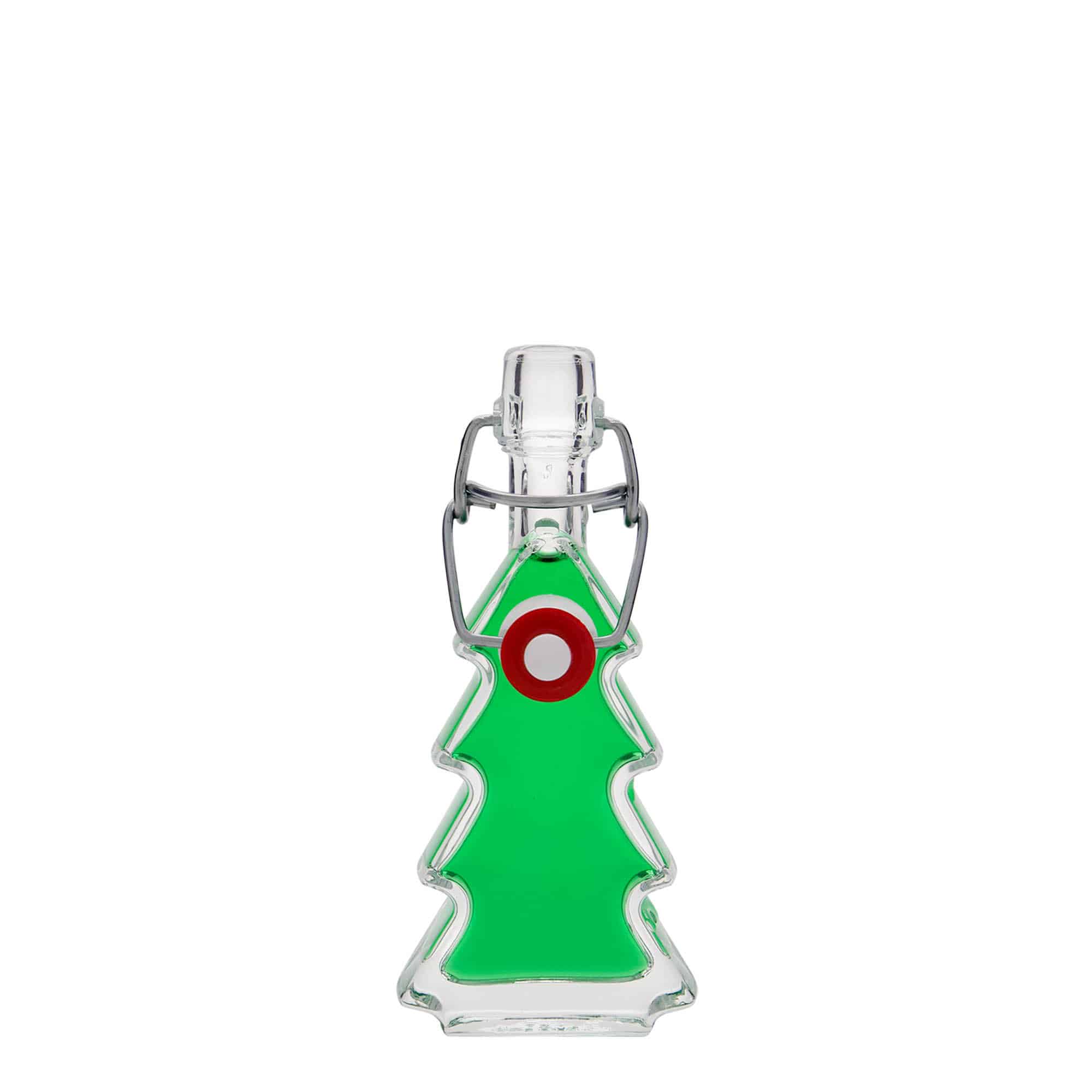 Bouteille en verre 40 ml 'Sapin', bouchage: bouchon mécanique