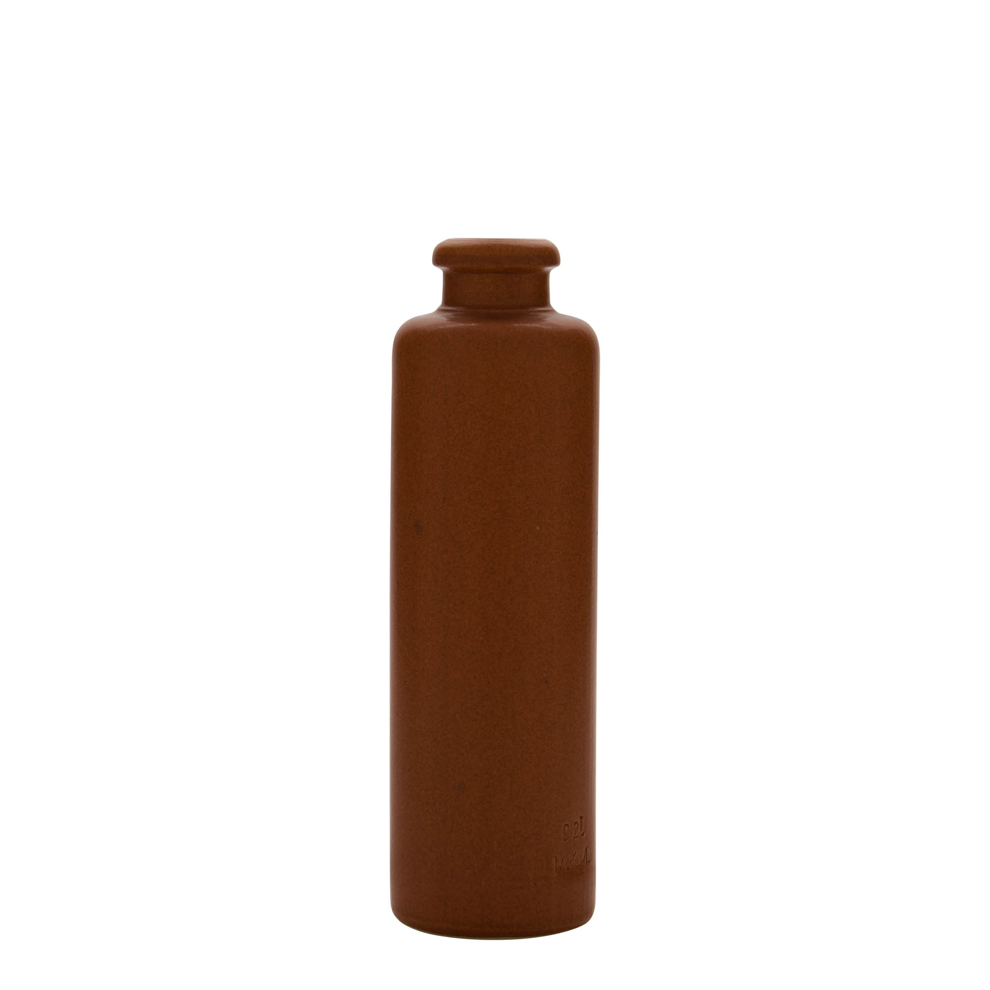 Keramische kruik, 200 ml, steengoed, rood-bruin, monding: kurk Keramische kruik, 200 ml, steengoed, rood-bruin, monding: kurk