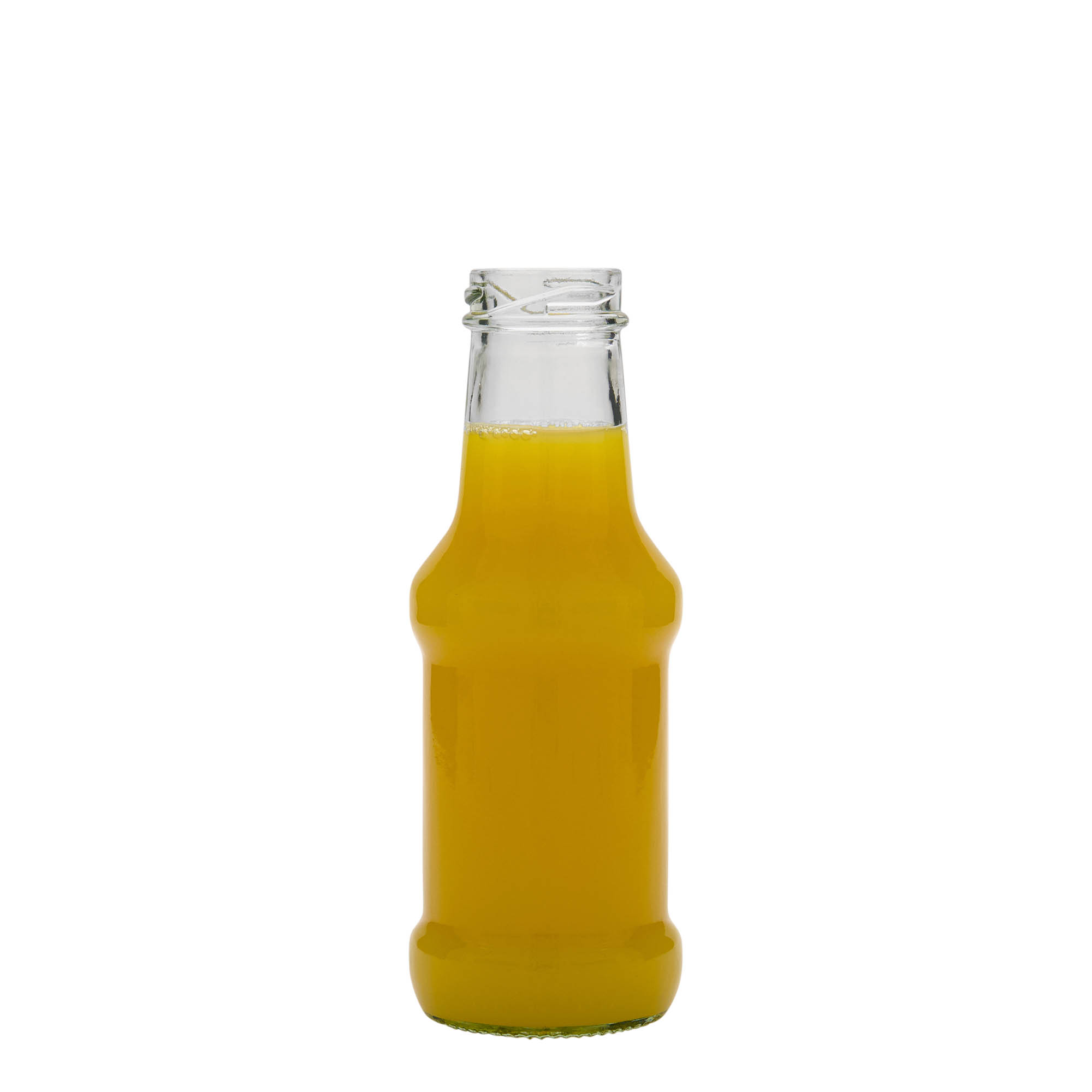 Flacon à sauce 250 ml, verre, bouchage: Twist-Off (TO 38) Flacon à sauce 250 ml, verre, bouchage: Twist-Off (TO 38)