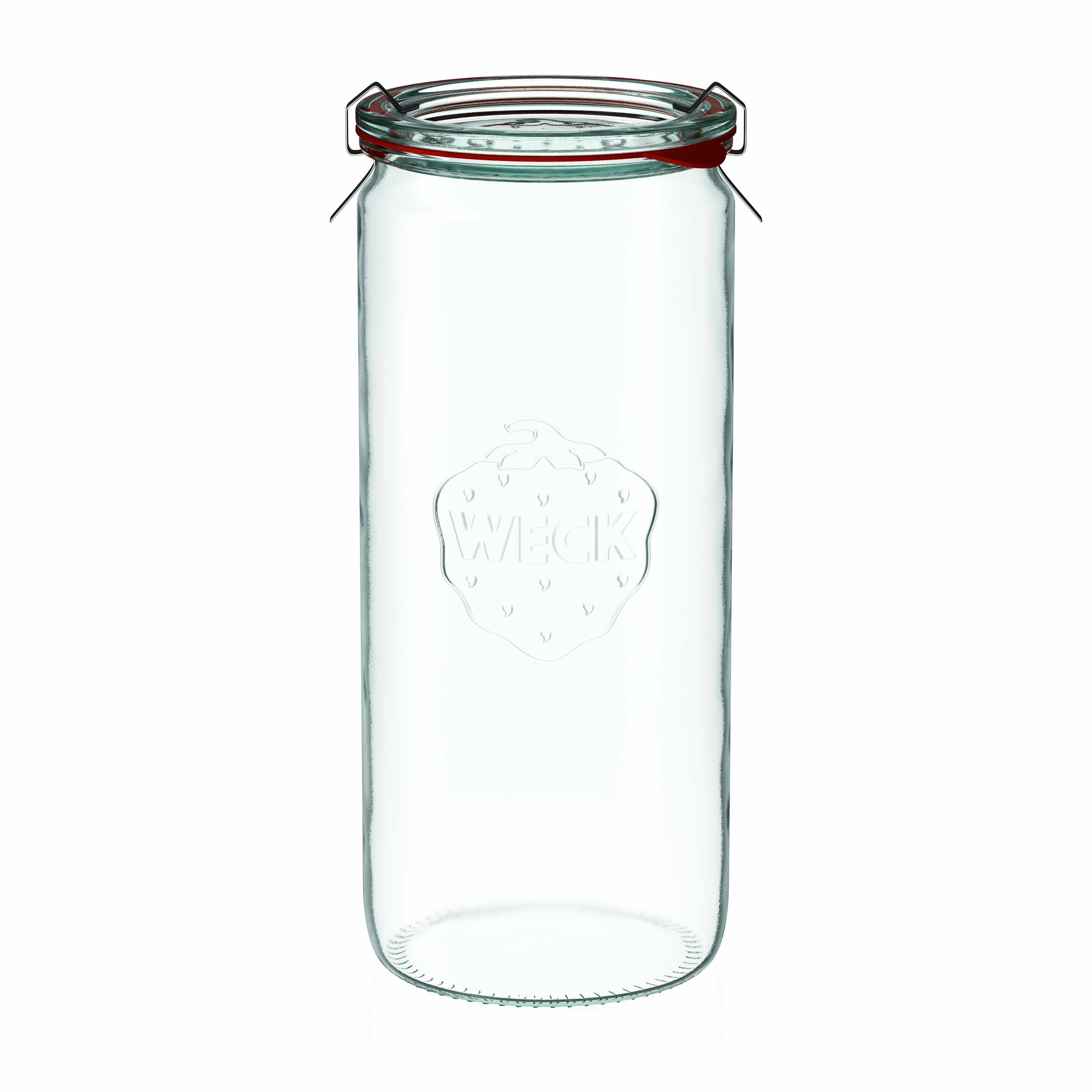 Bocal WECK cylindrique 1 040 ml, bouchage: bords arrondis