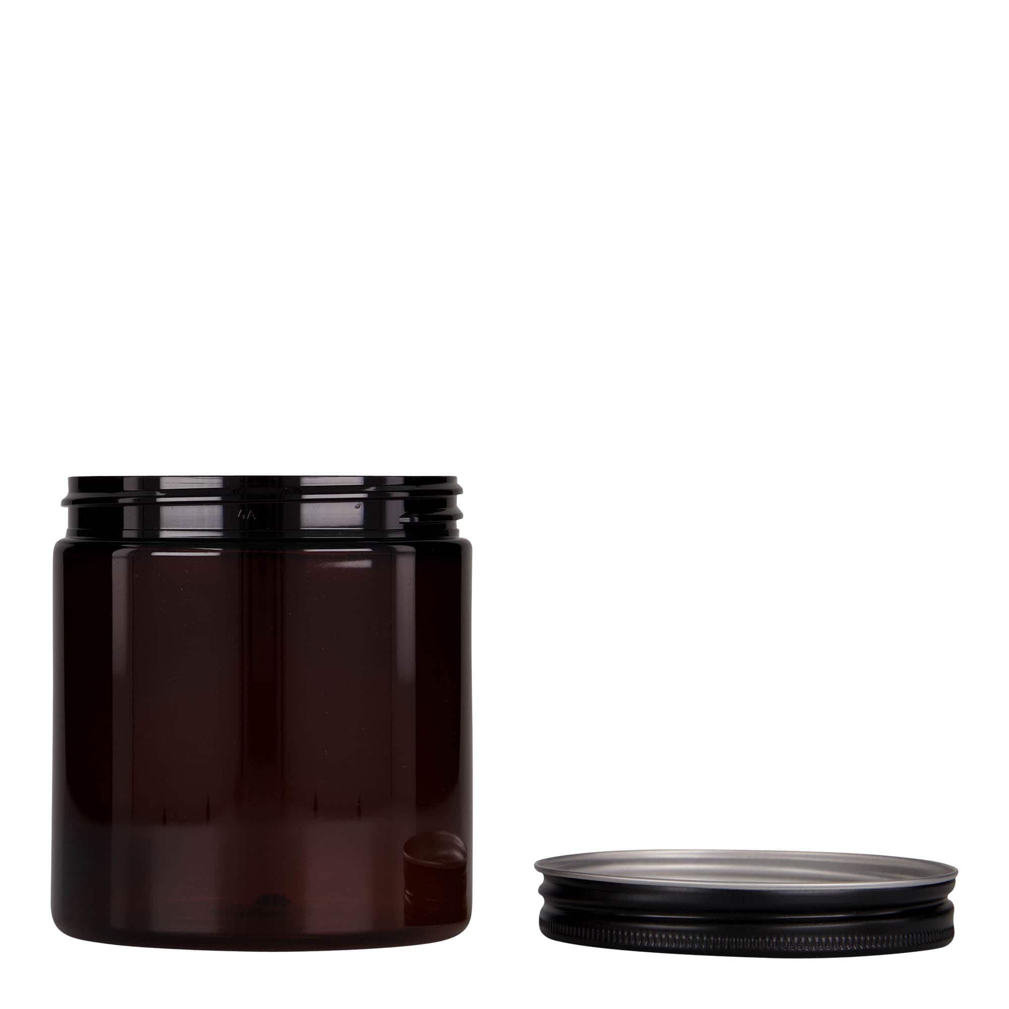 Boîte PET 250 ml 'Isabella', marron, bouchage: 70/400