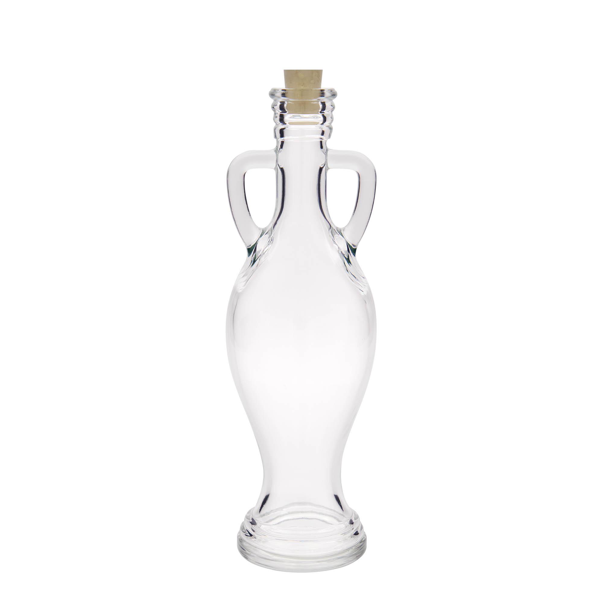 Glazen fles 'Amphore', 500 ml, monding: kurk