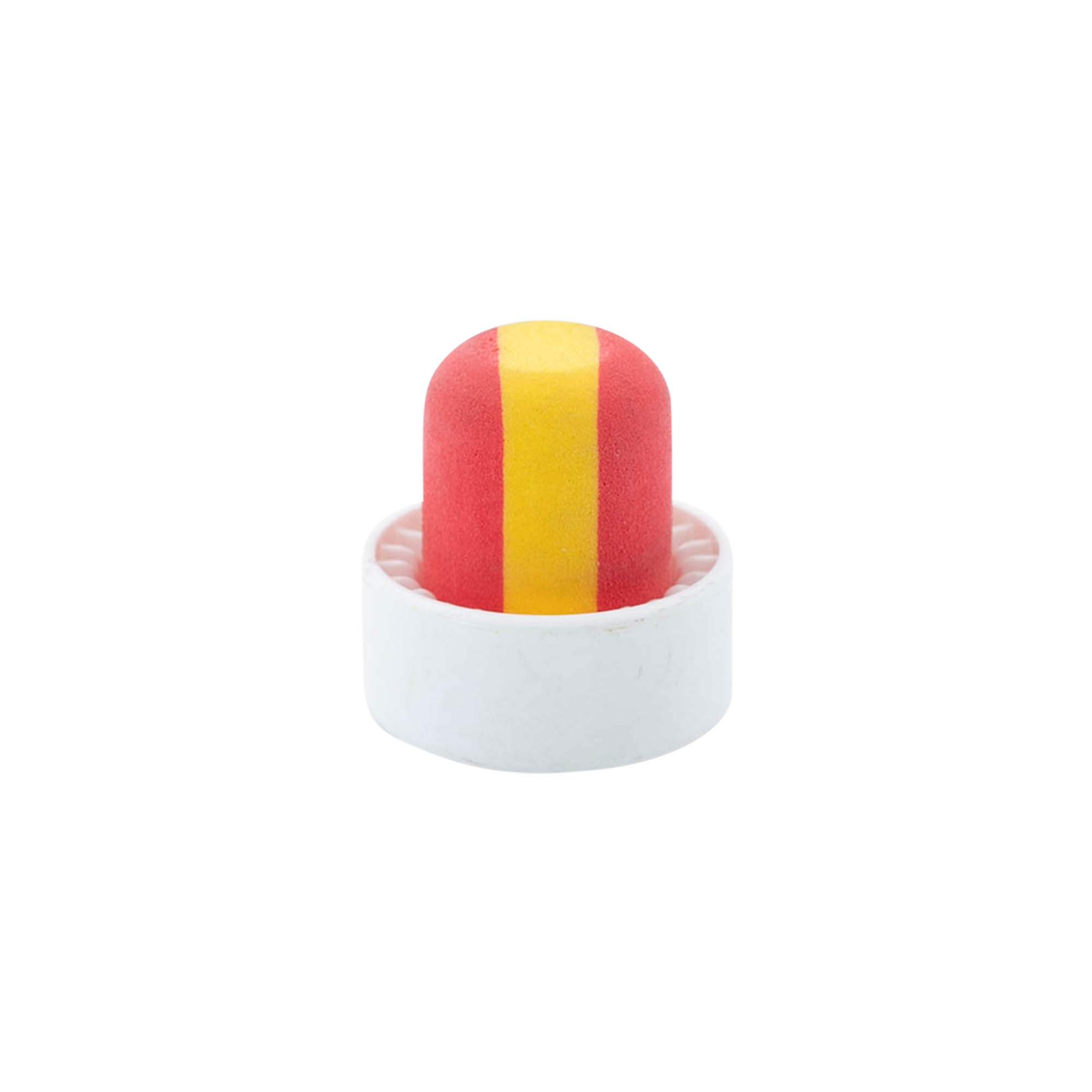 Bouchon à poignée 19 mm « Espagne », plastique, multicolore, pour bouchage: bouchon
