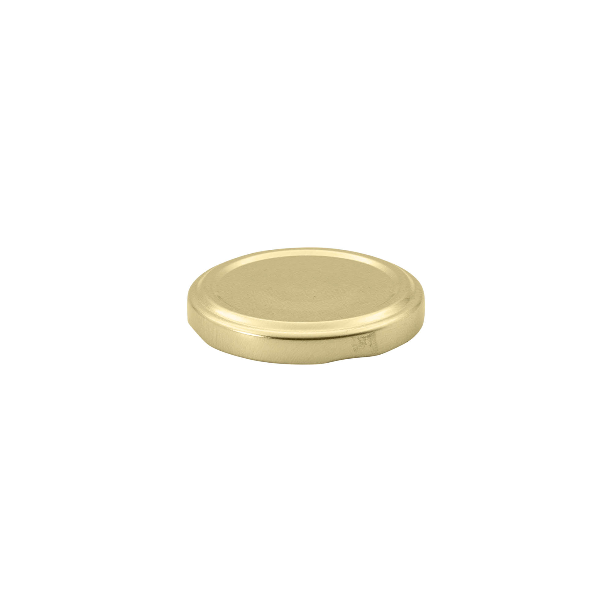 Twist-offdeksel, blik, goud, voor monding: TO 58 Twist-offdeksel, blik, goud, voor monding: TO 58