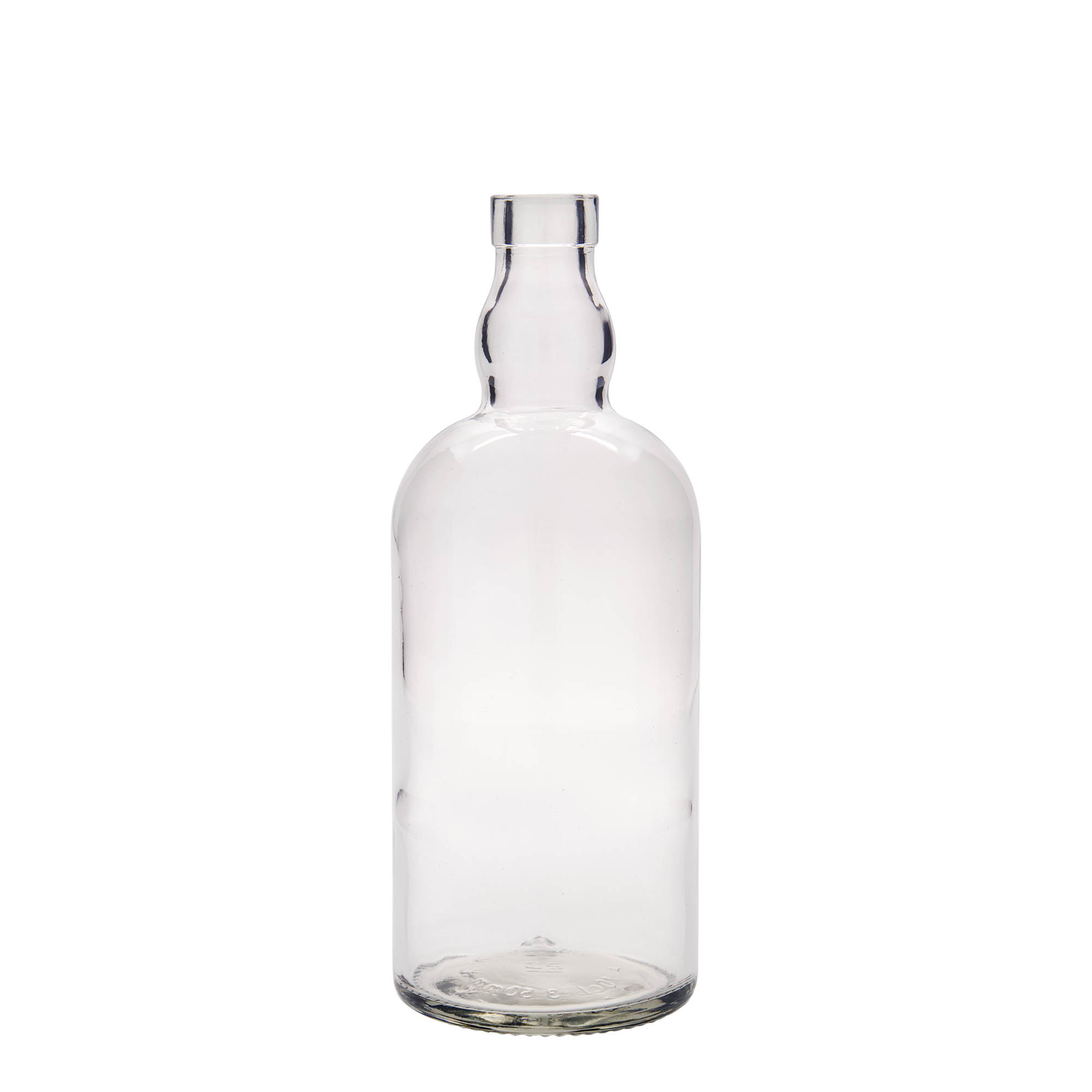Glazen fles 'Aberdeen', 700 ml, monding: kurk Glazen fles 'Aberdeen', 700 ml, monding: kurk