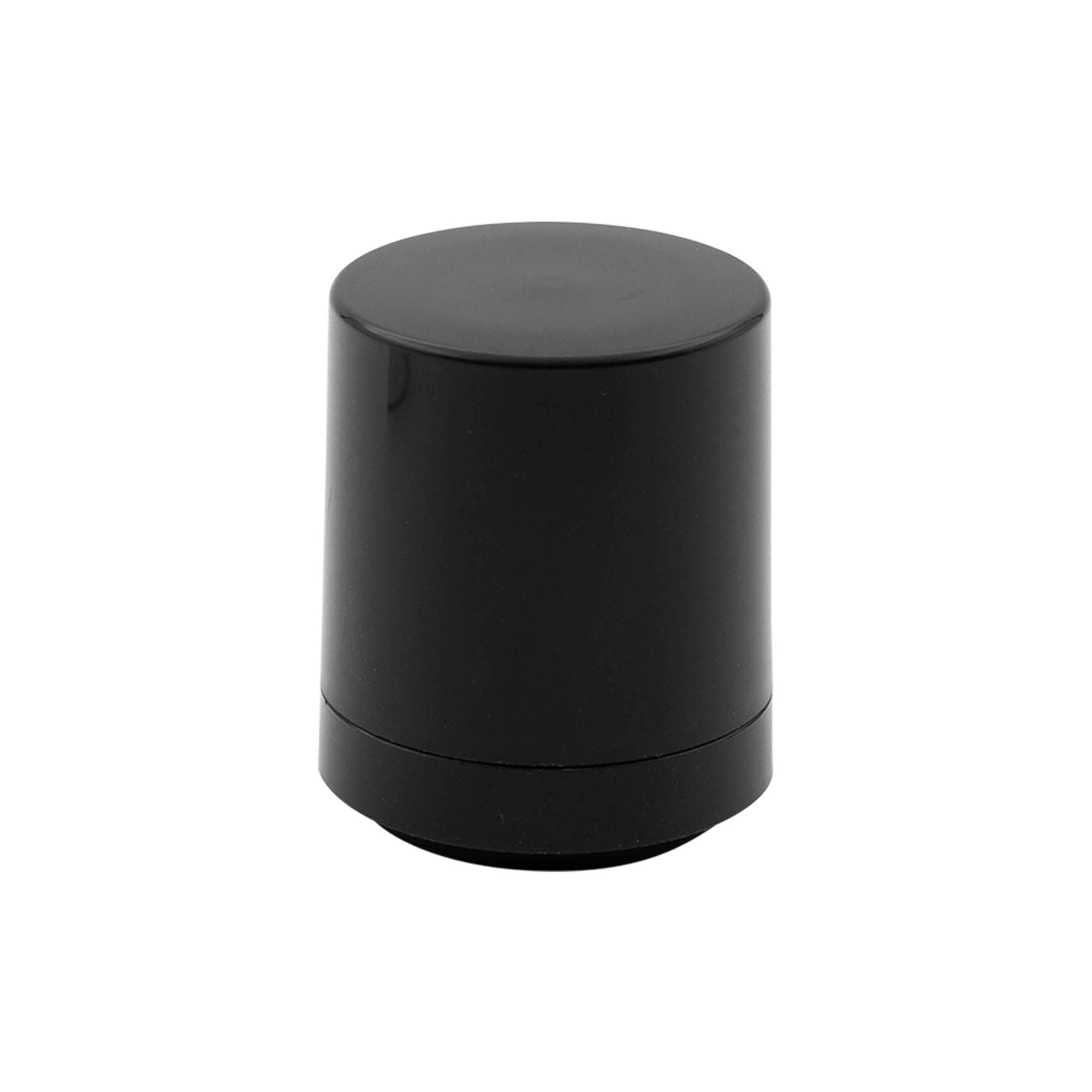 Flacon airless tête de pompe « Mezzo », plastique PP, noir