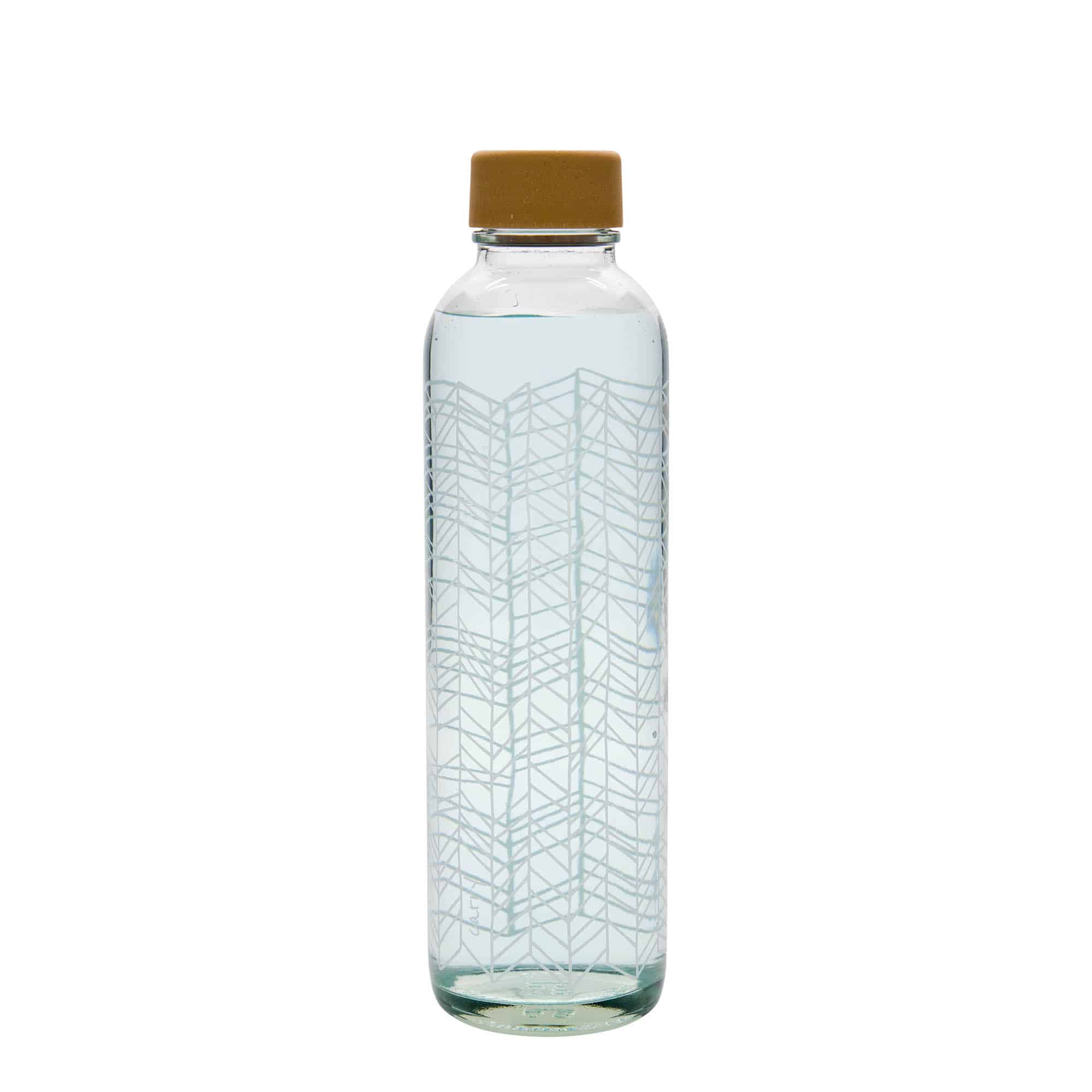 Drinkfles CARRY Bottle, 700 ml, motief: Structure of Life, monding: schroefsluiting