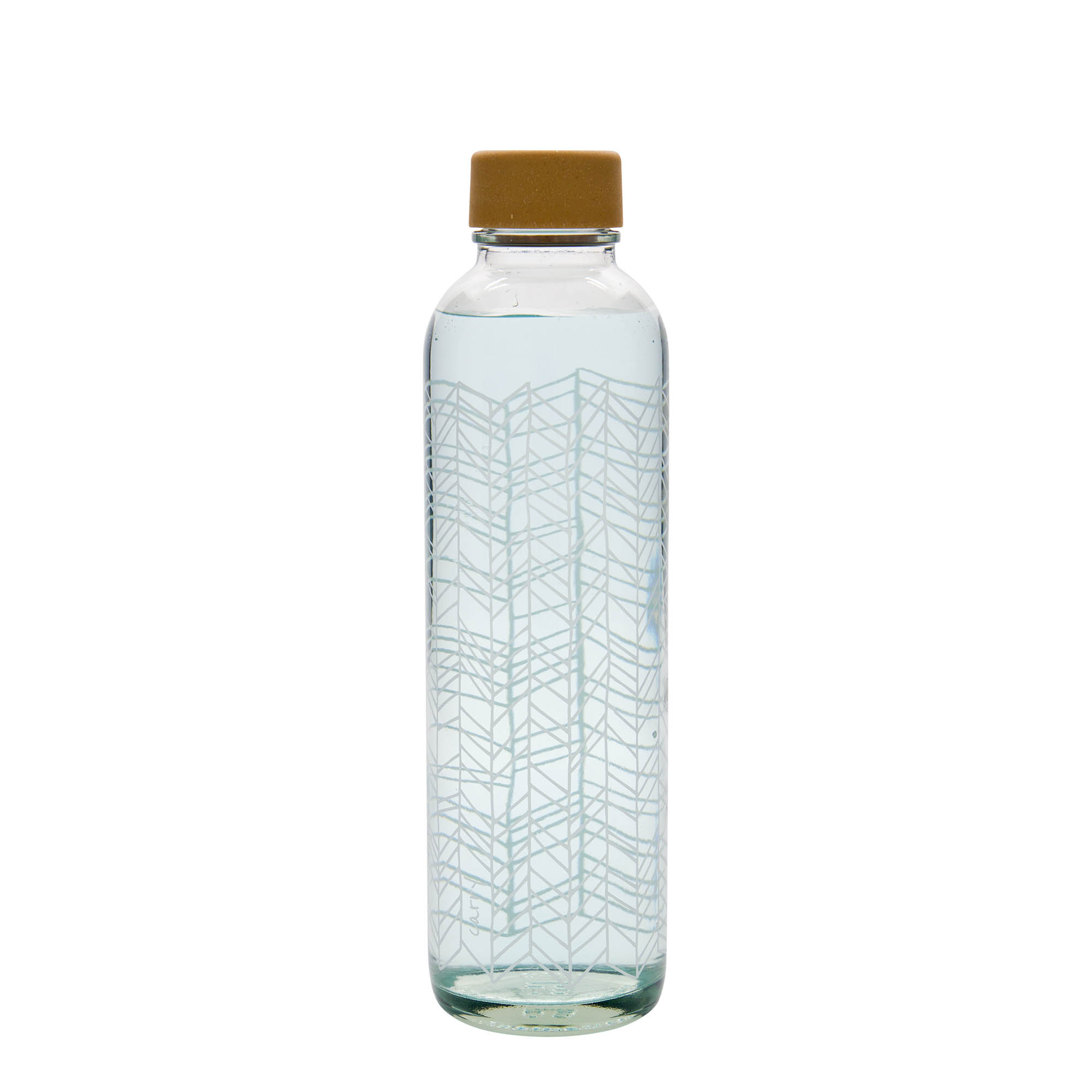 Drinkfles CARRY Bottle, 700 ml, motief: Structure of Life, monding: schroefsluiting