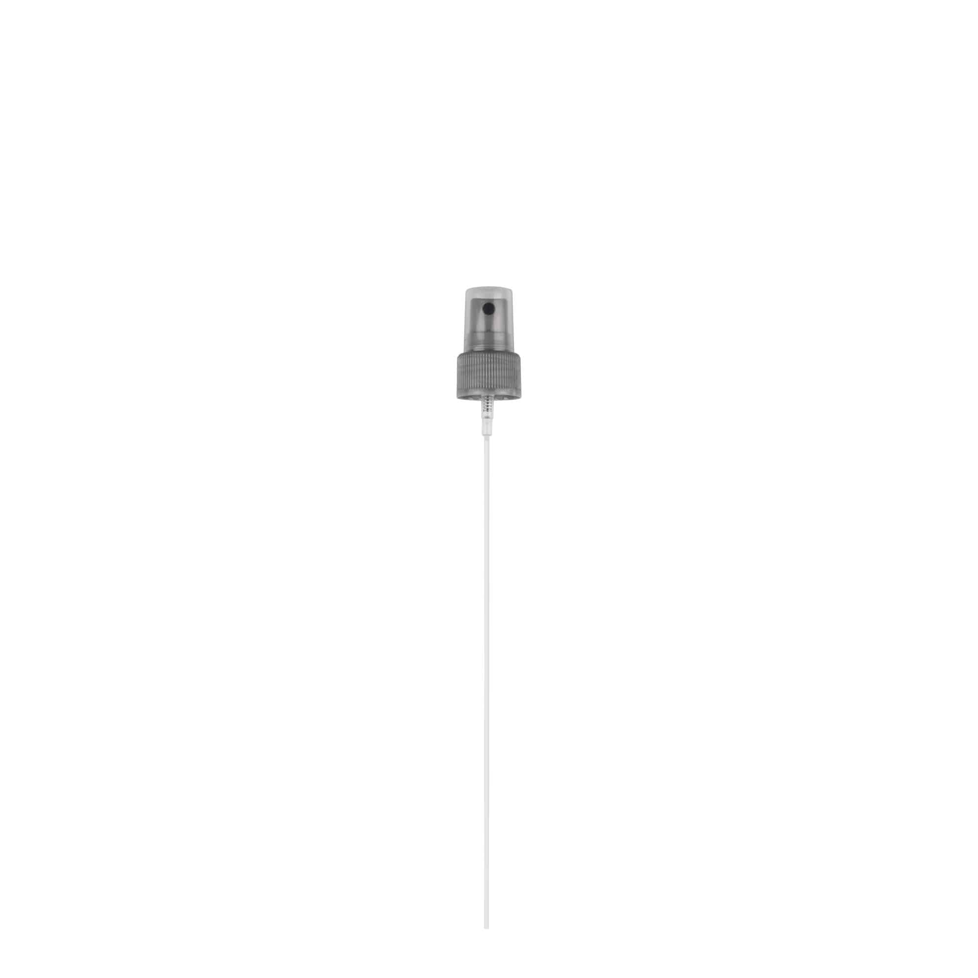 Schroefsluiting verstuiver, PP-kunststof, zilver, voor monding: GPI 24/410