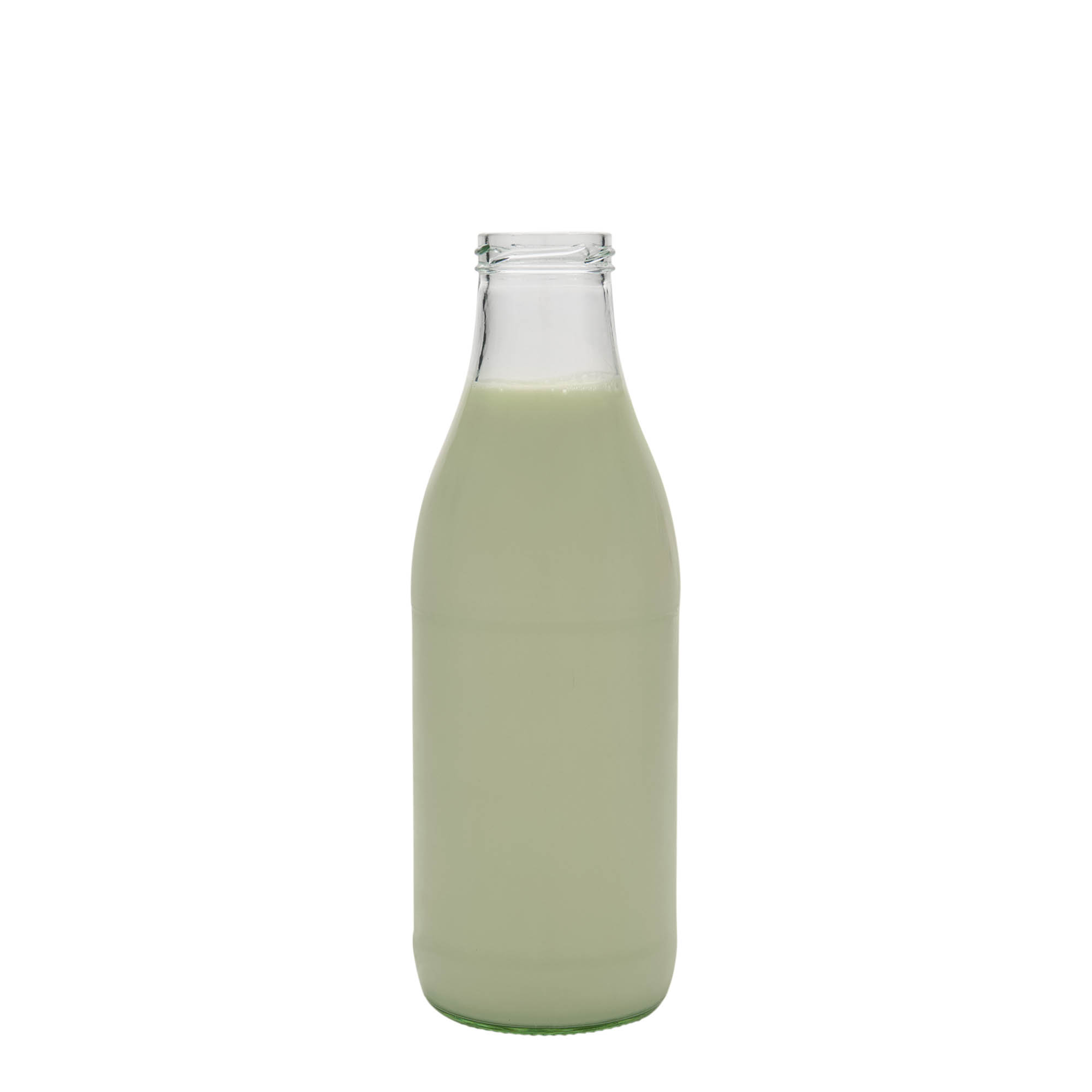 Fles met brede hals Lorenzo, 1000 ml, monding: twist-off (TO 48)