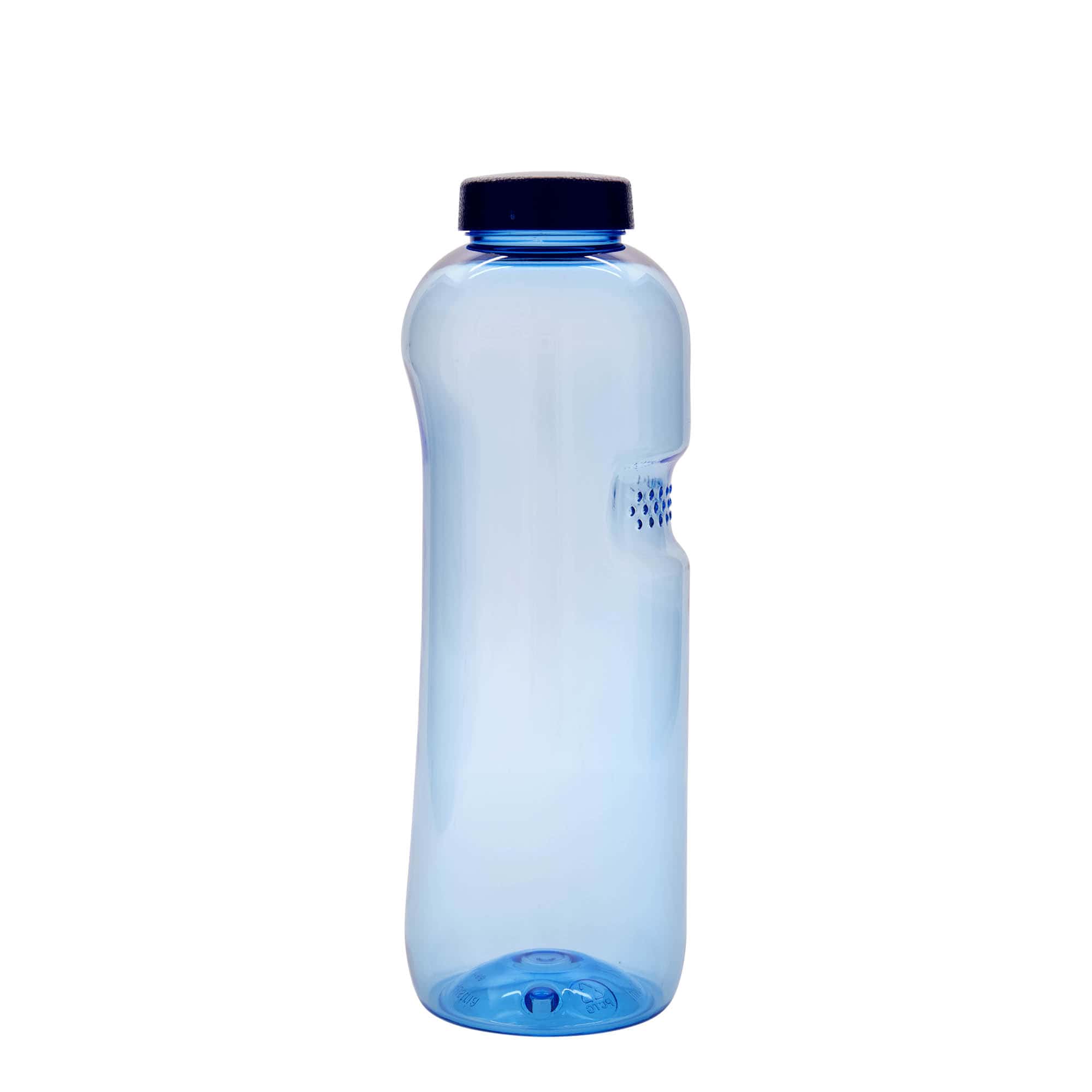 Pet-drinkfles 'Kavodrink', 1000 ml, kunststof, blauw