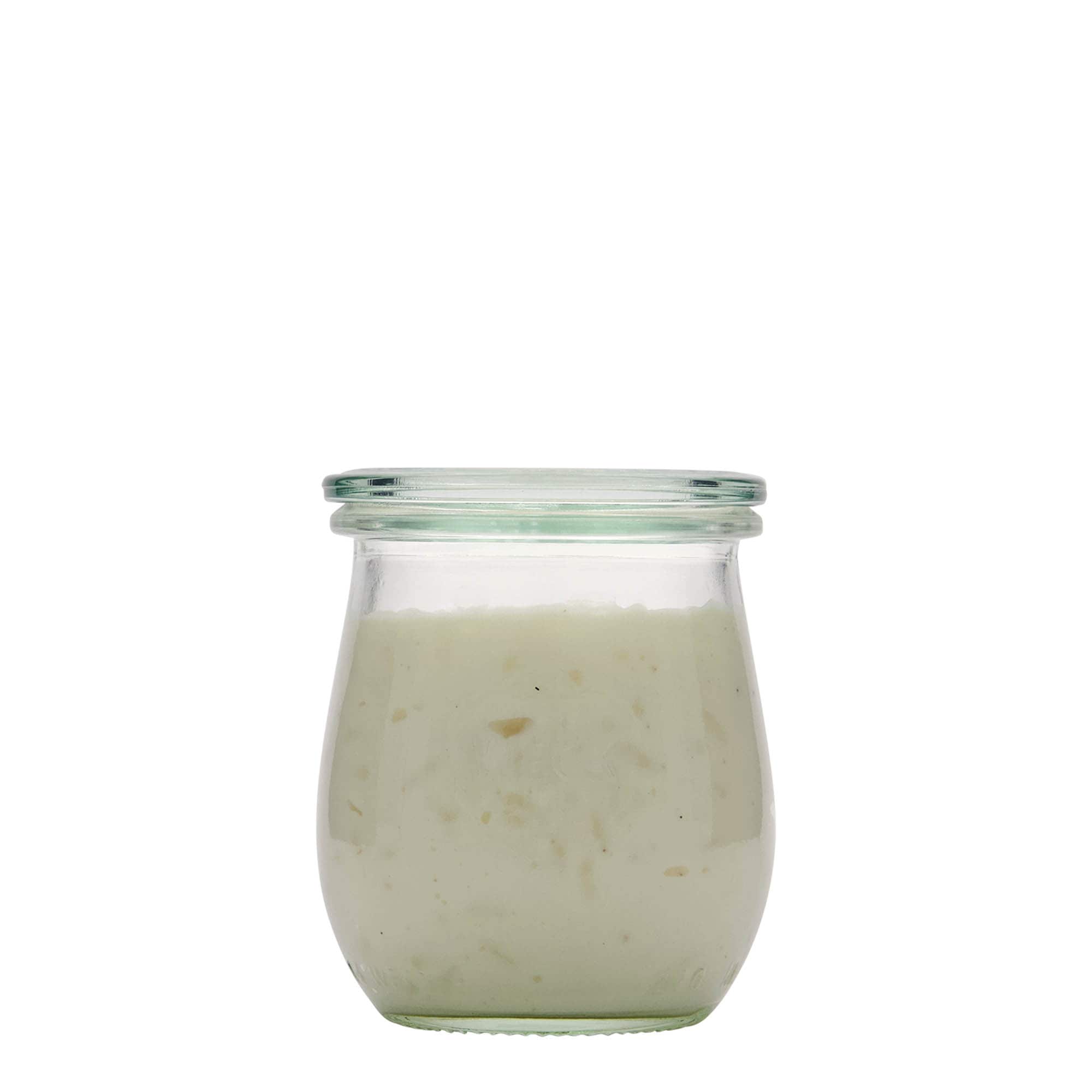 Bocal WECK tulipe 220 ml, bouchage: bords arrondis