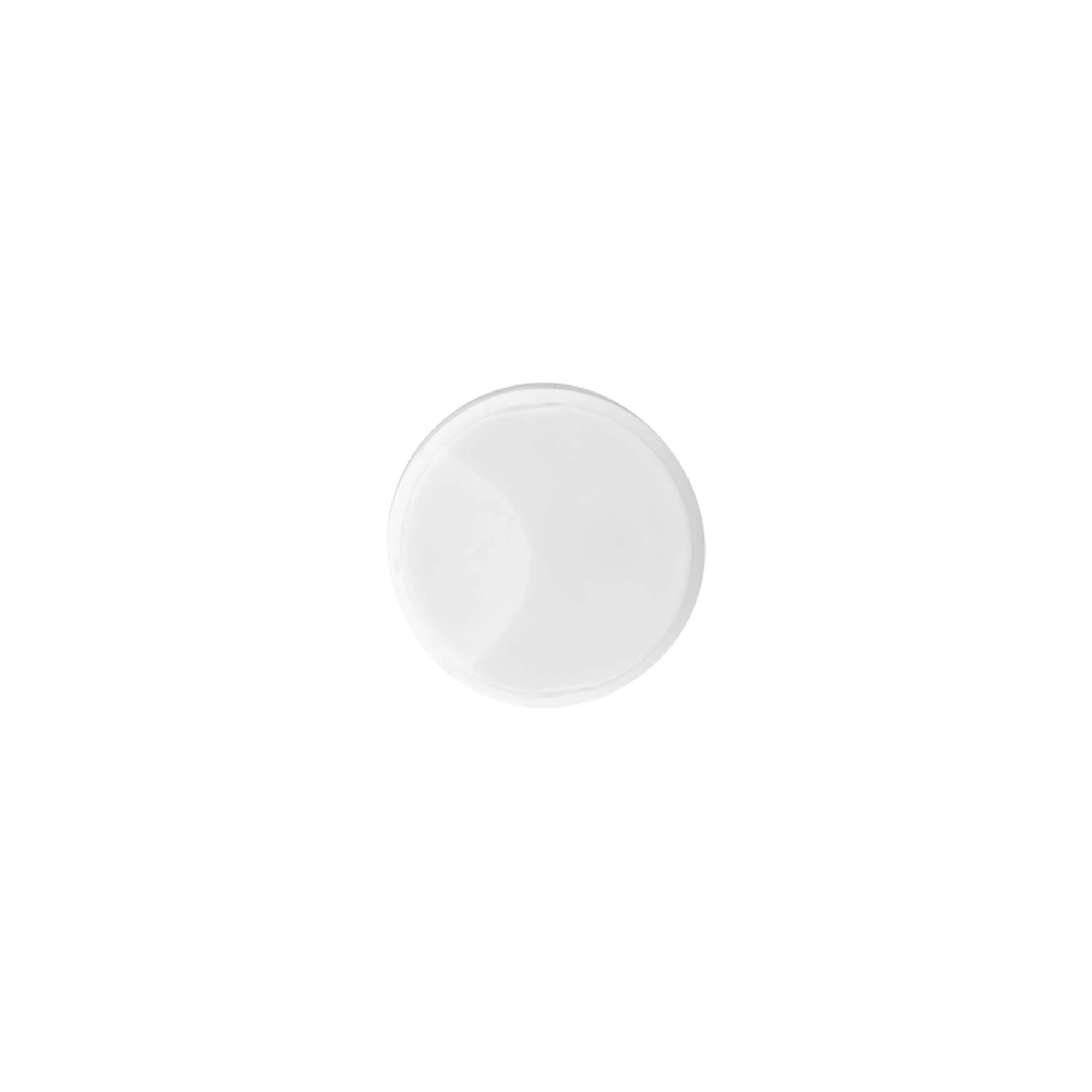 Bougage à vis Disc Top, plastique PP, blanc, pour bouchage: 24/410 Bougage à vis Disc Top, plastique PP, blanc, pour bouchage: 24/410