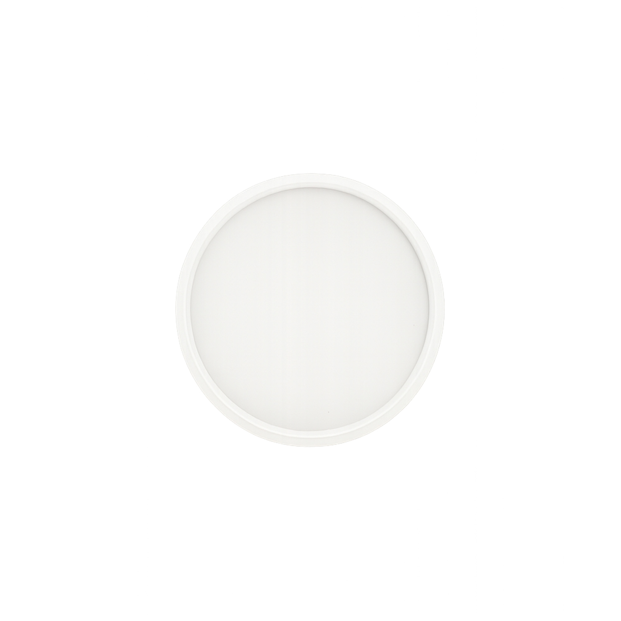 Schroefdop voor 30 ml 'Brown Line', PP, wit