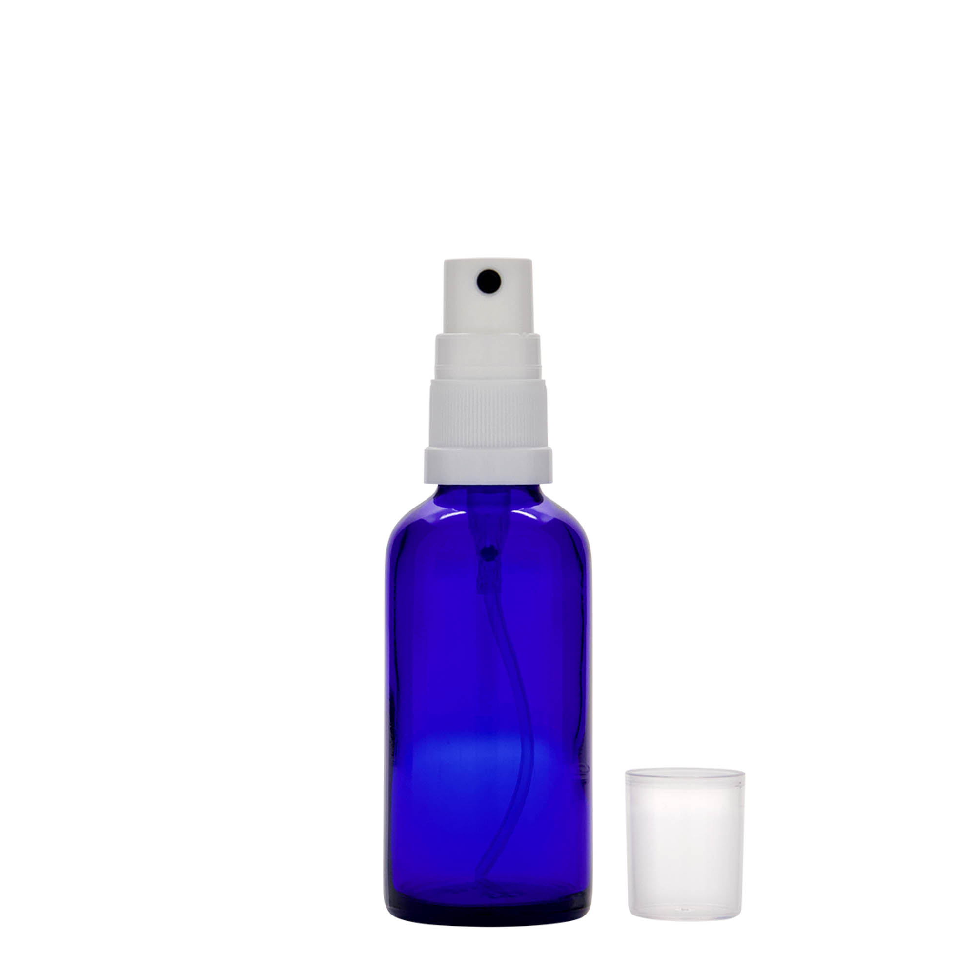Flacon vaporisateur médical 50 ml, verre, bleu roi, bouchage: DIN 18 Flacon vaporisateur médical 50 ml, verre, bleu roi, bouchage: DIN 18