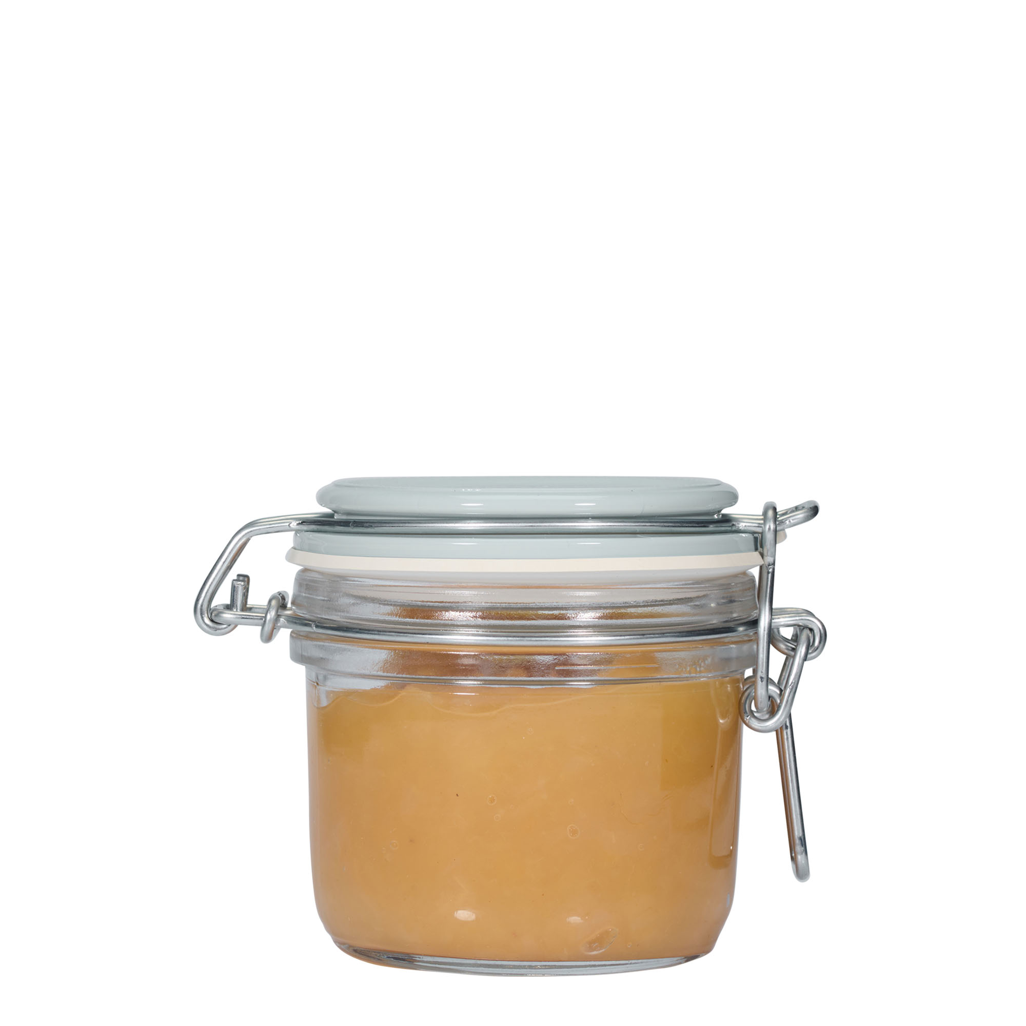 Pot met beugelsluiting 'Fido', 200 ml, blauw, monding: beugelsluiting Pot met beugelsluiting 'Fido', 200 ml, blauw, monding: beugelsluiting