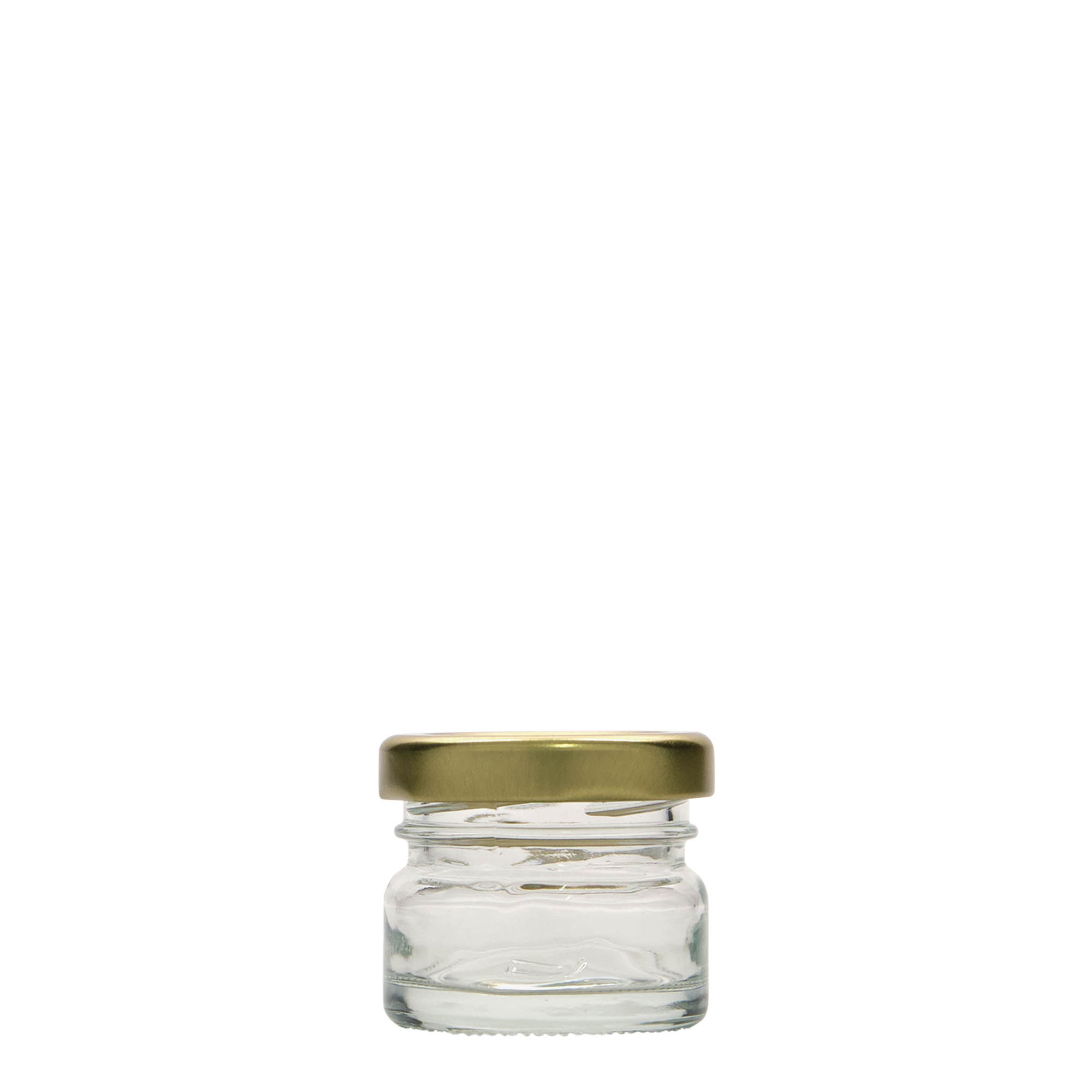 Vlakke ronde pot, 30 ml, monding: twist-off (TO 43) Vlakke ronde pot, 30 ml, monding: twist-off (TO 43)