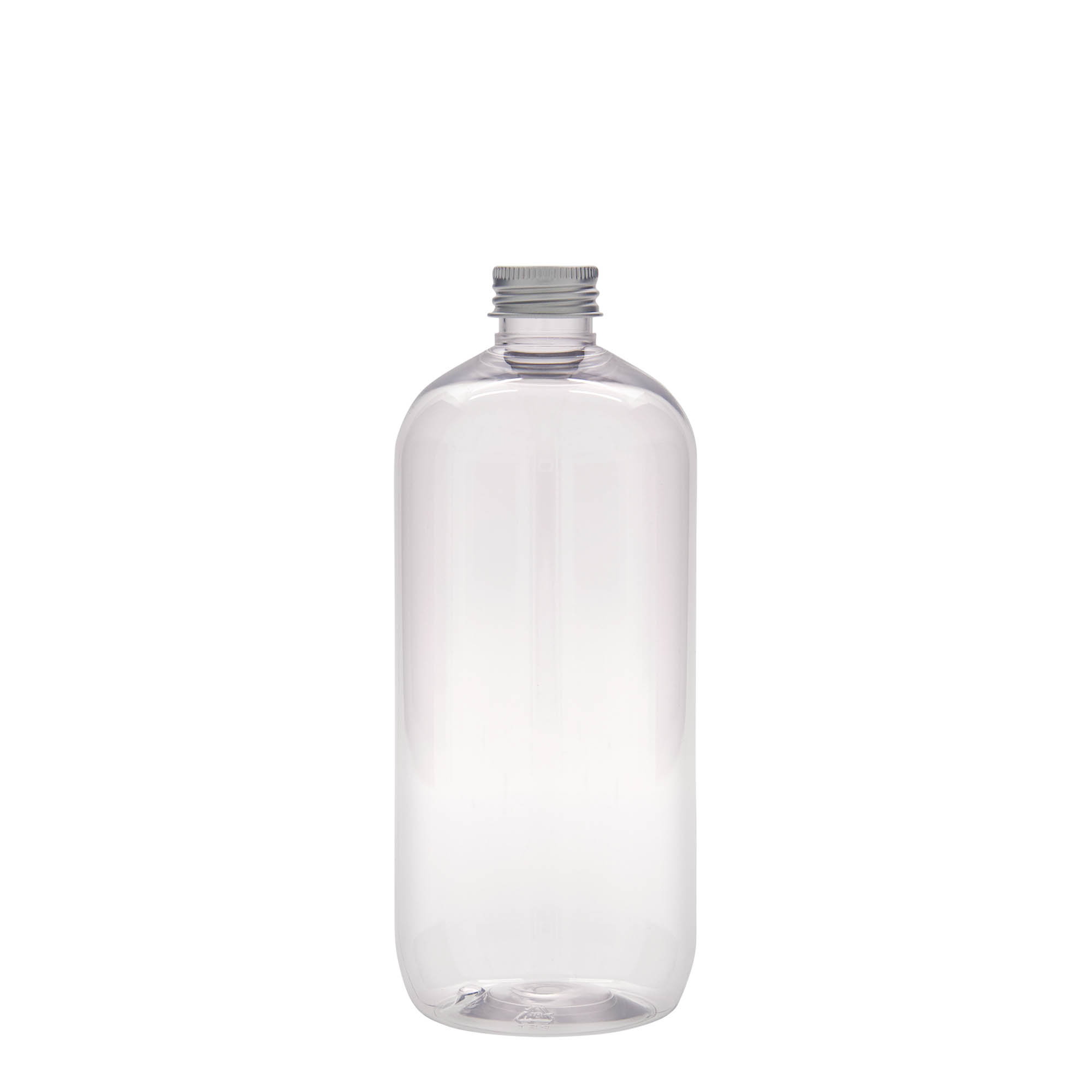 Petfles 'Boston', 500 ml, kunststof, monding: 24/410