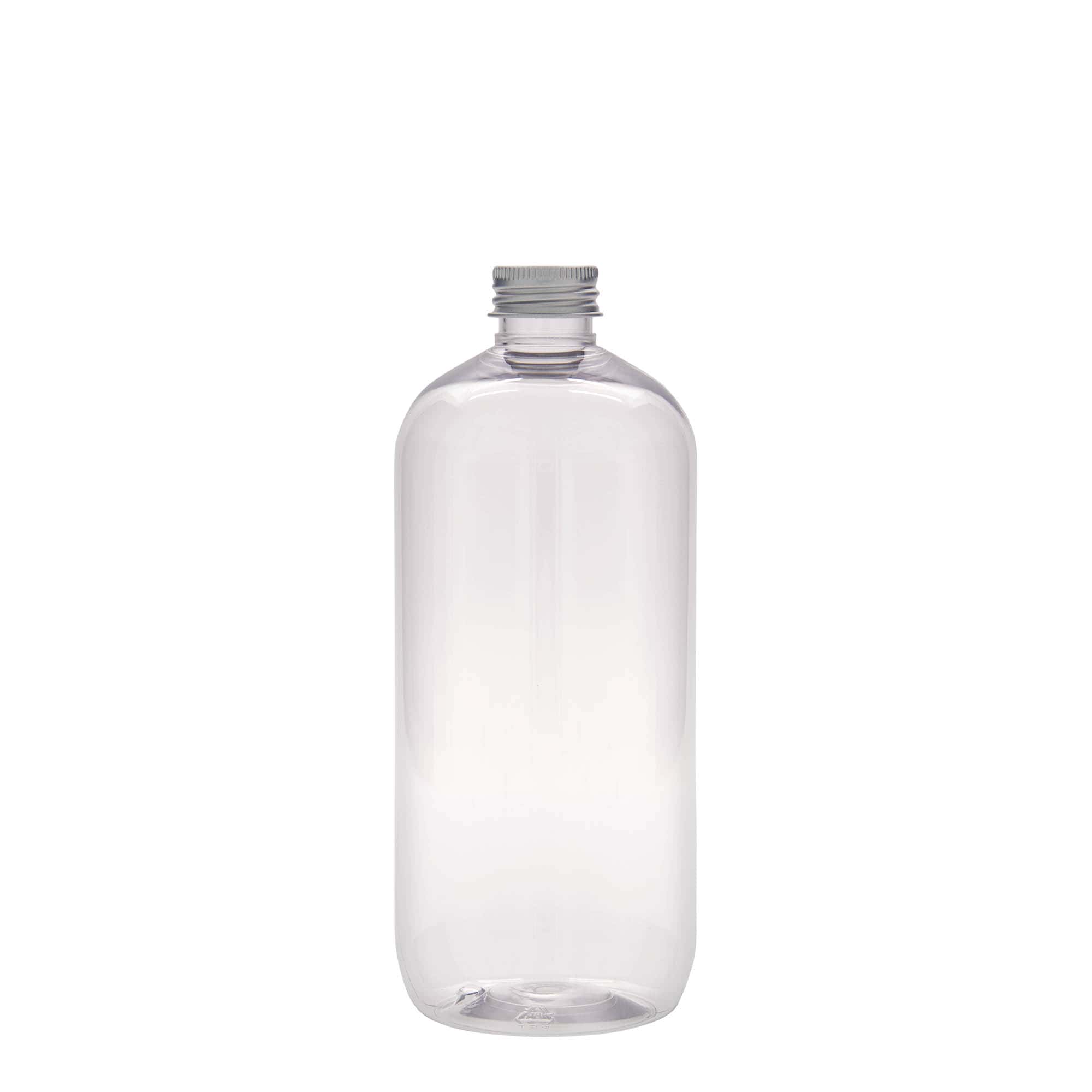 Petfles 'Boston', 500 ml, kunststof, monding: 24/410