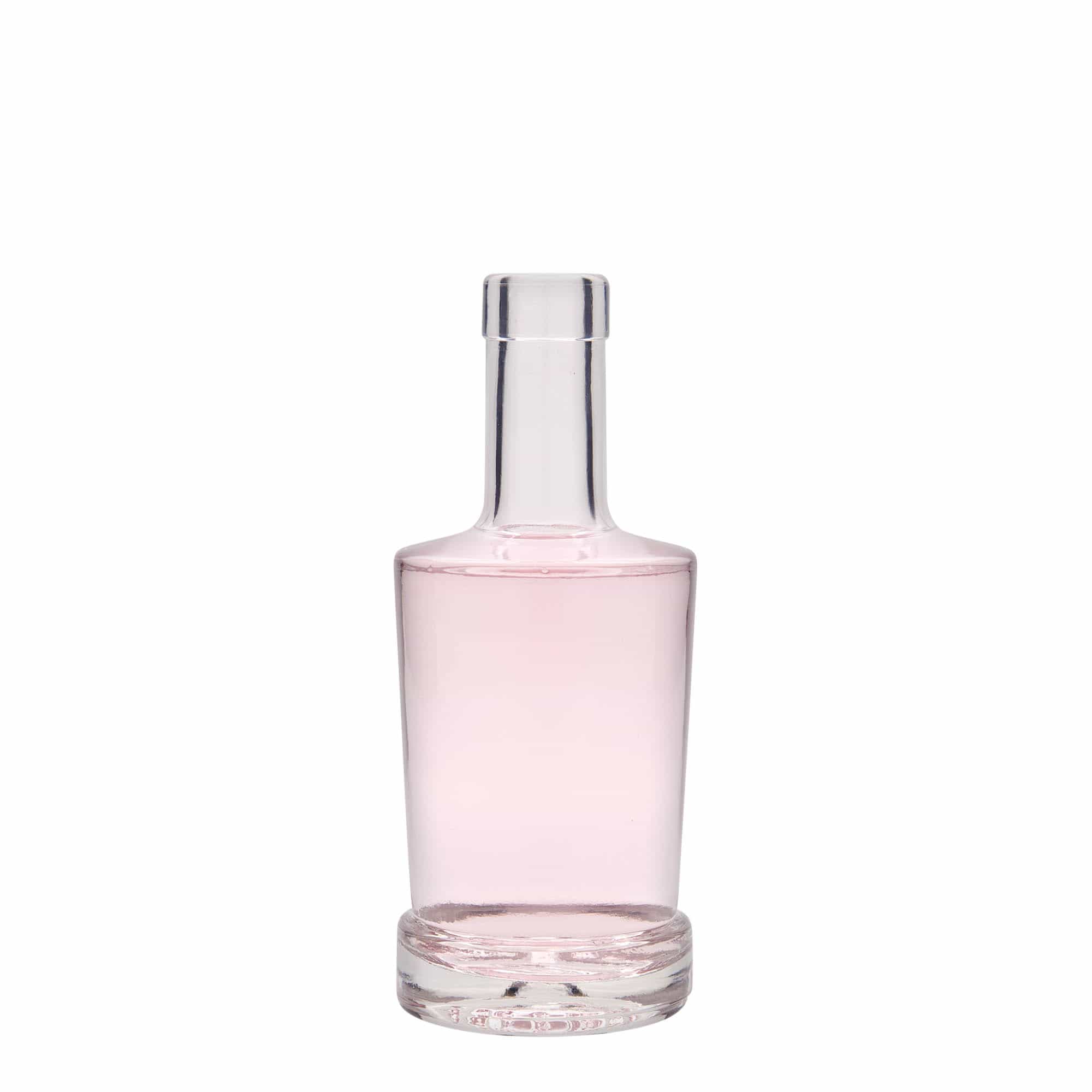 Glazen fles 'Deborah', 250 ml, monding: kurk Glazen fles 'Deborah', 250 ml, monding: kurk