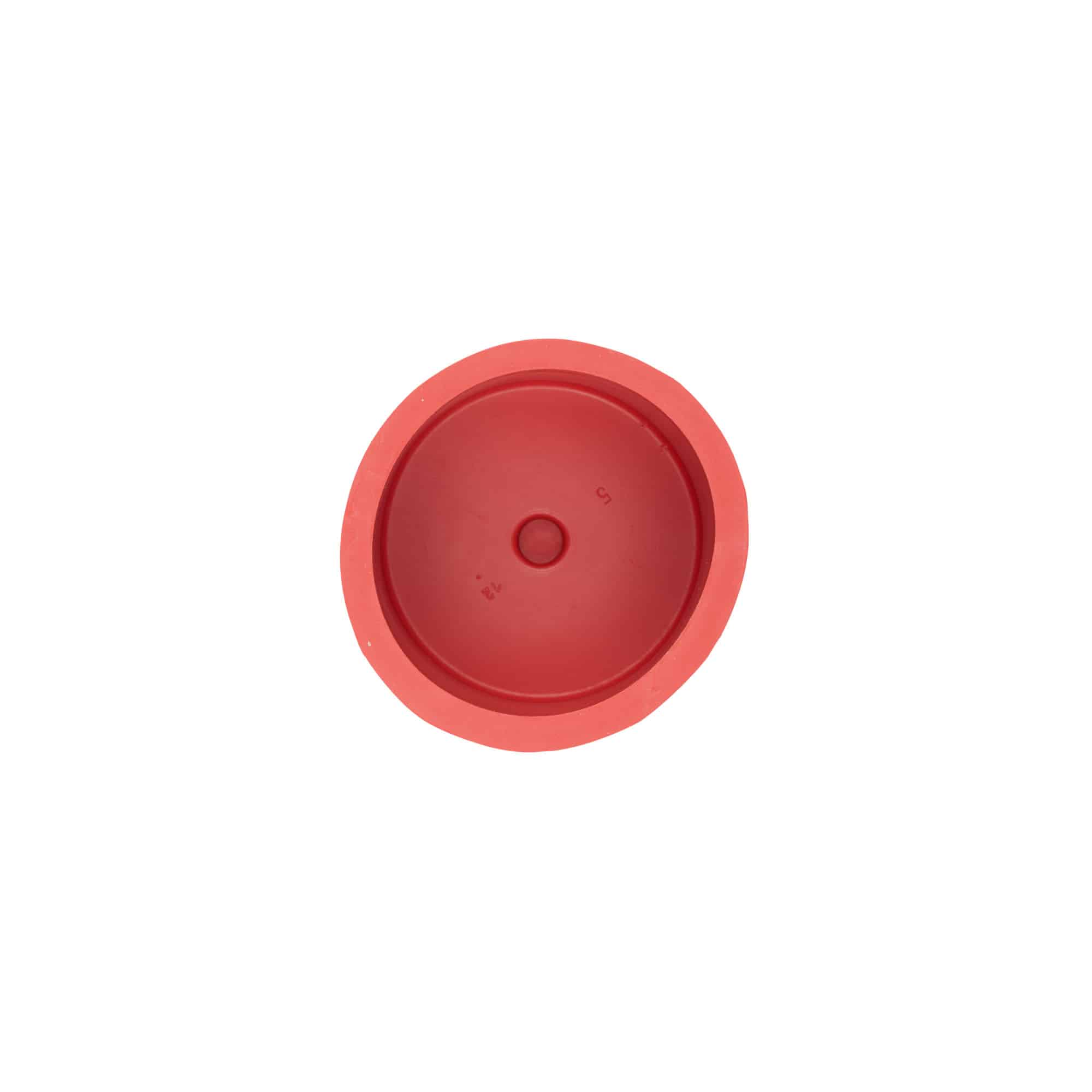 Capsule de fermentation type 5, caoutchouc, rouge Capsule de fermentation type 5, caoutchouc, rouge