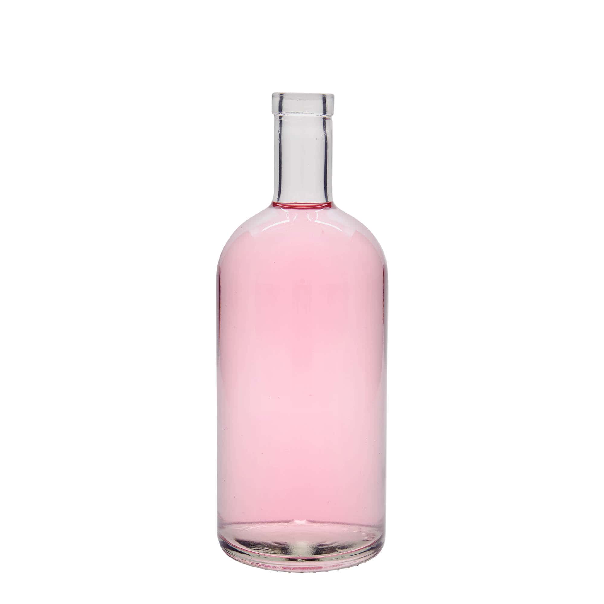 Glazen fles 'Gerardino', 1000 ml, monding: kurk