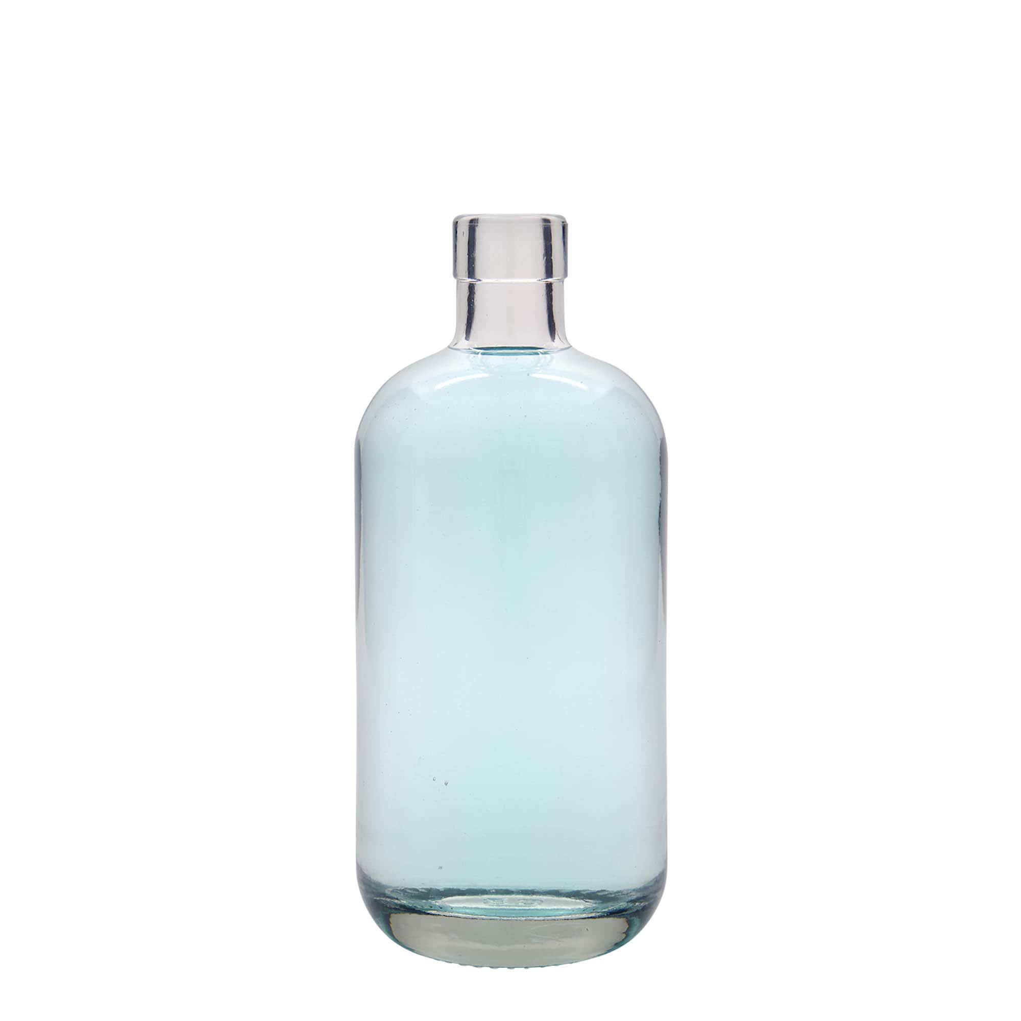 Glazen fles 'Lotto', 500 ml, monding: kurk Glazen fles 'Lotto', 500 ml, monding: kurk