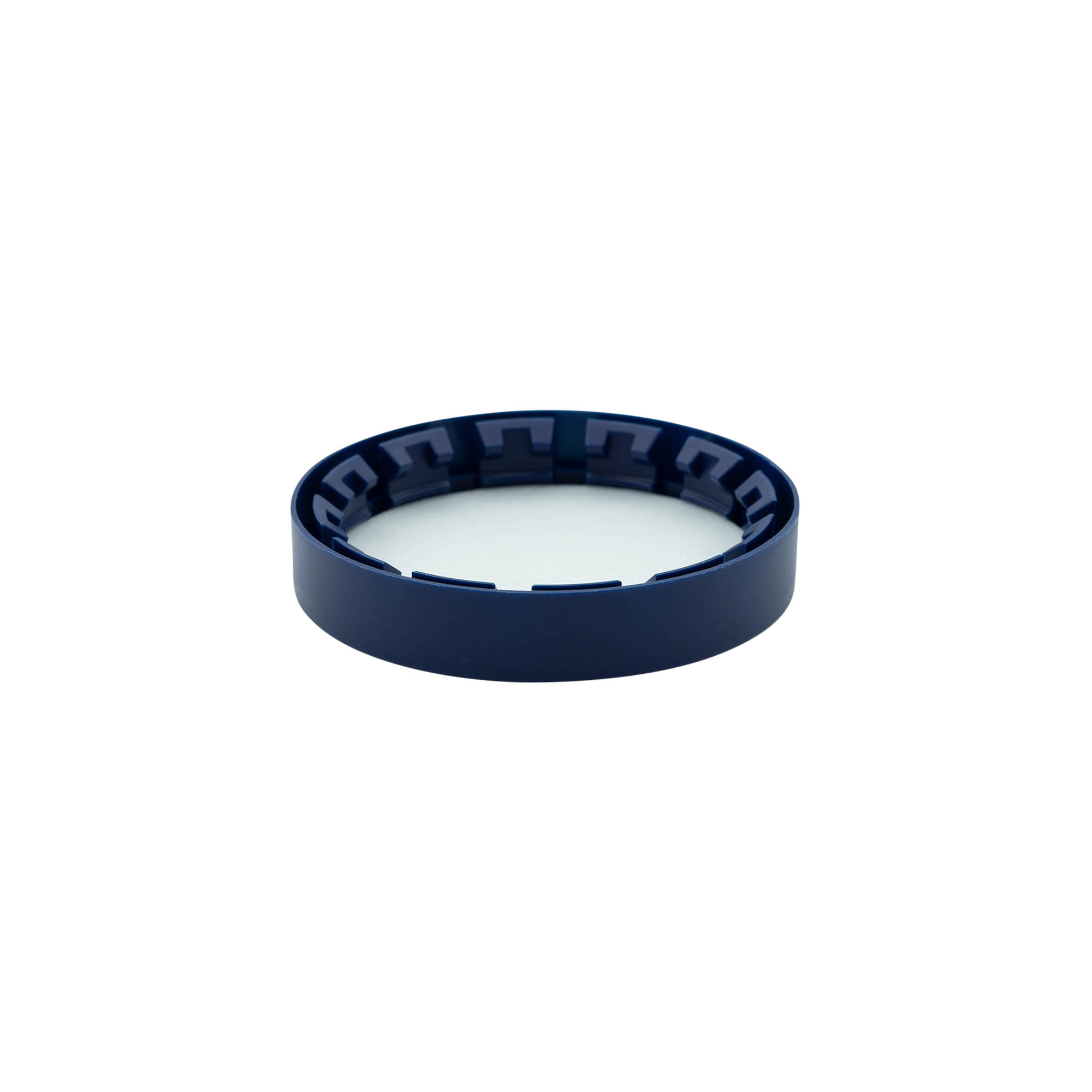 Couvercle-cloche pour pot en céramique à col étroit, plastique PEHD, bleu Couvercle-cloche pour pot en céramique à col étroit, plastique PEHD, bleu