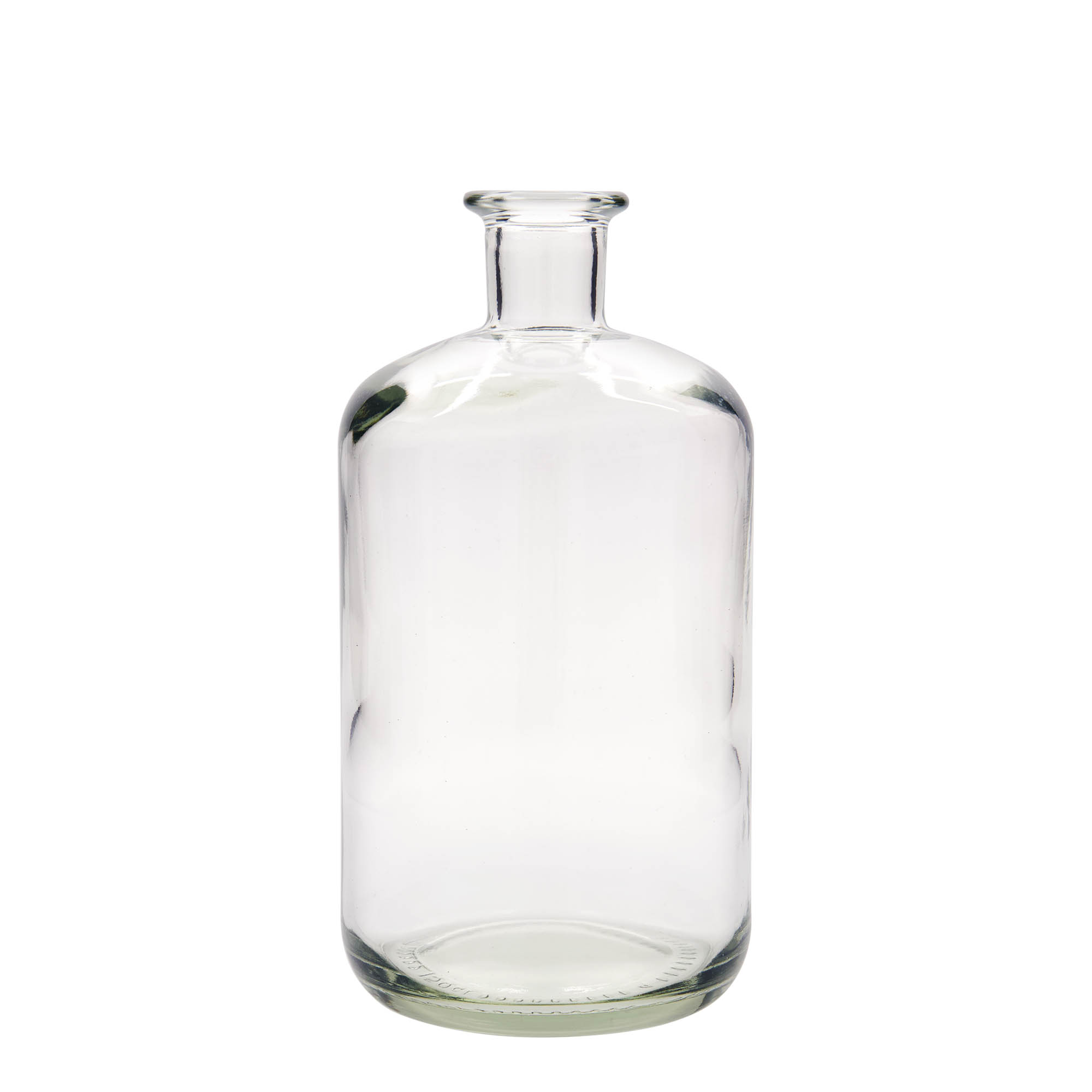 Glazen fles Apotheker, 1500 ml, monding: kurk Glazen fles Apotheker, 1500 ml, monding: kurk