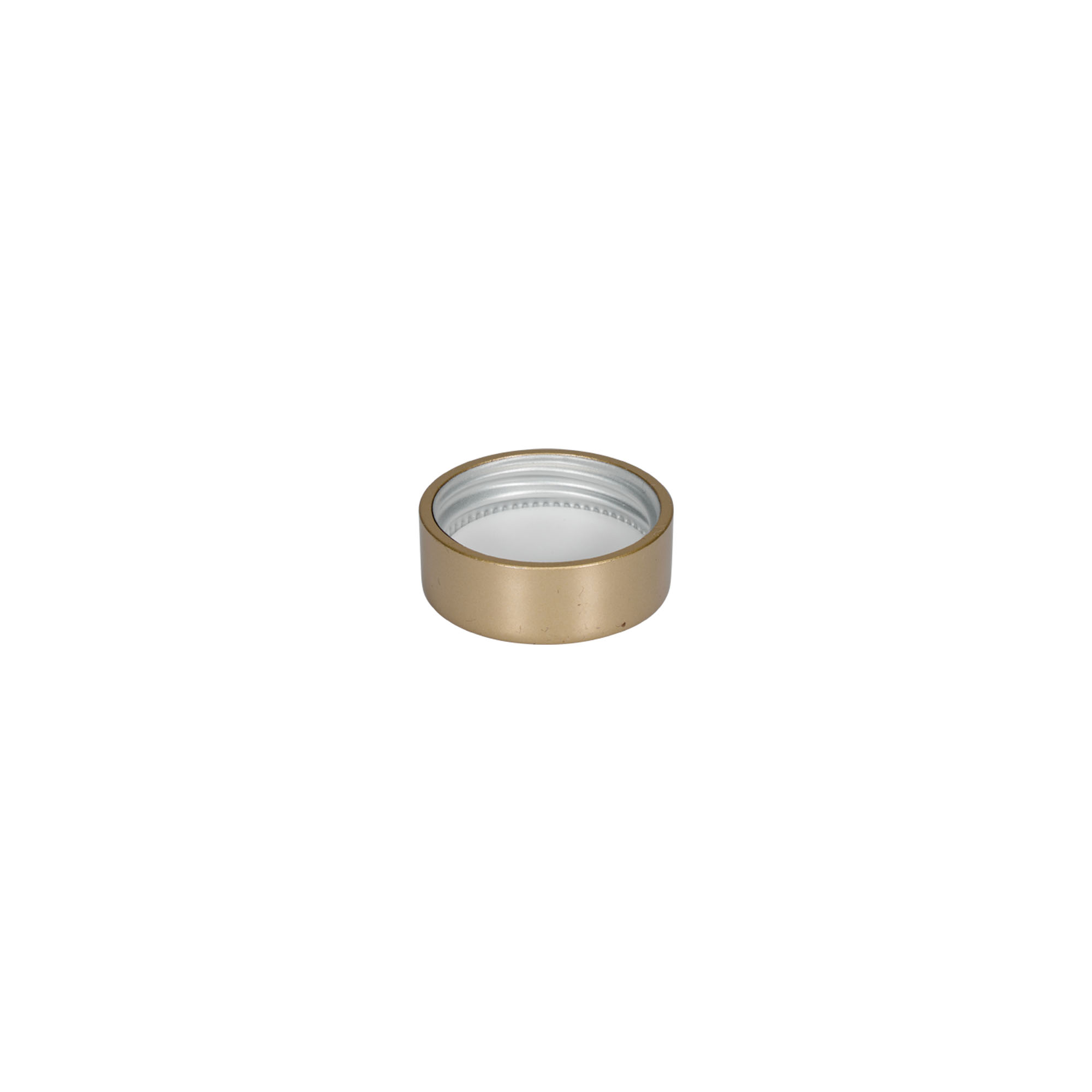 Bouchon à vis, plastique ABS, or mat, pour goulot : GPI 33/400 Bouchon à vis, plastique ABS, or mat, pour goulot : GPI 33/400