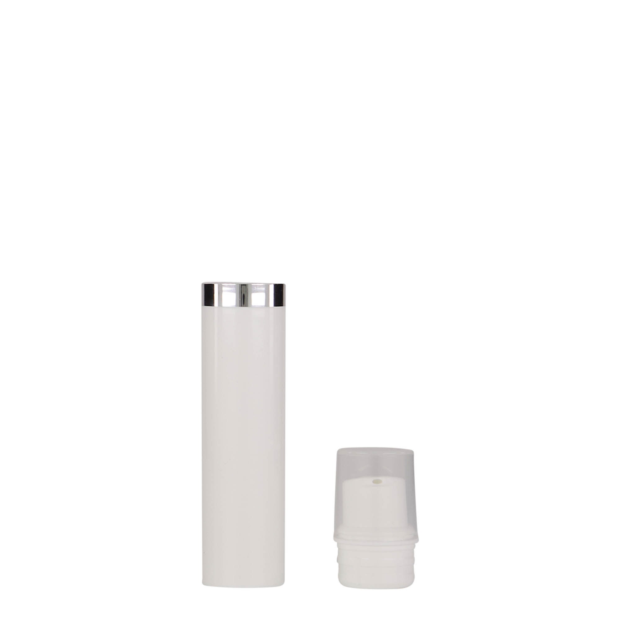Airless Dispenser 'Nano', 15 ml, PP-kunststof, wit Airless Dispenser 'Nano', 15 ml, PP-kunststof, wit