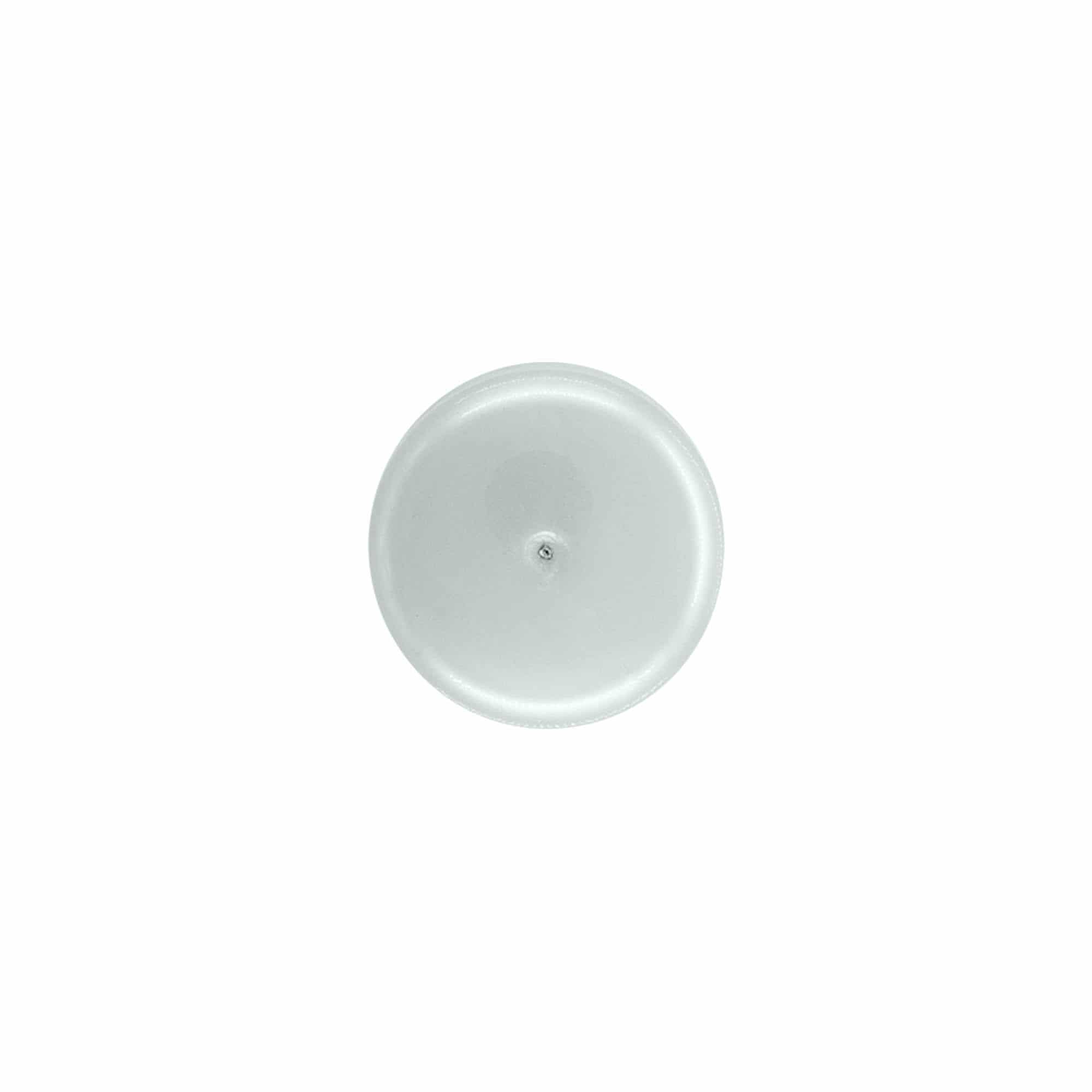 Schroefsluiting met doseerdop, PP-kunststof, zilver, voor monding: 24/410