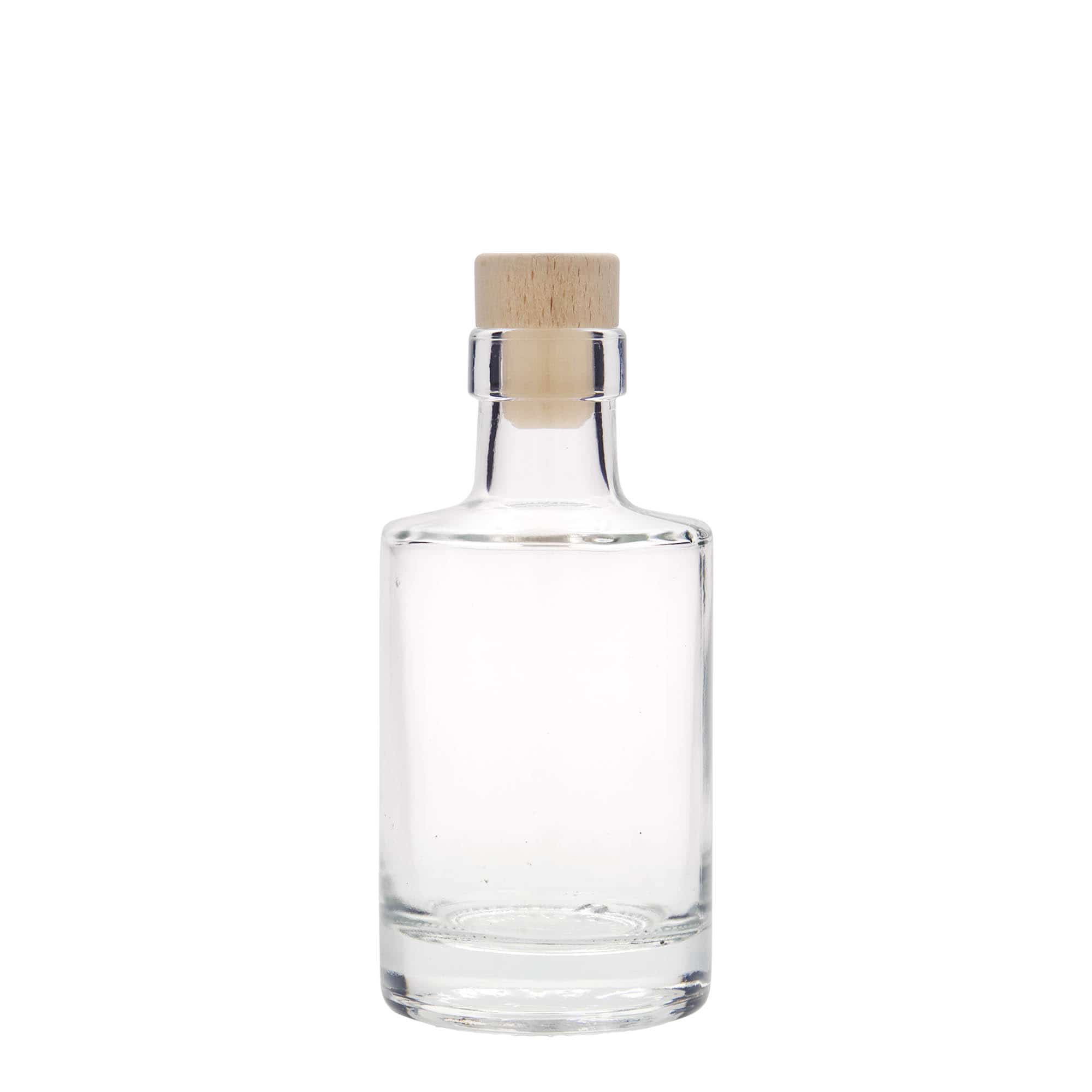 Glazen fles 'Aventura', 200 ml, monding: kurk