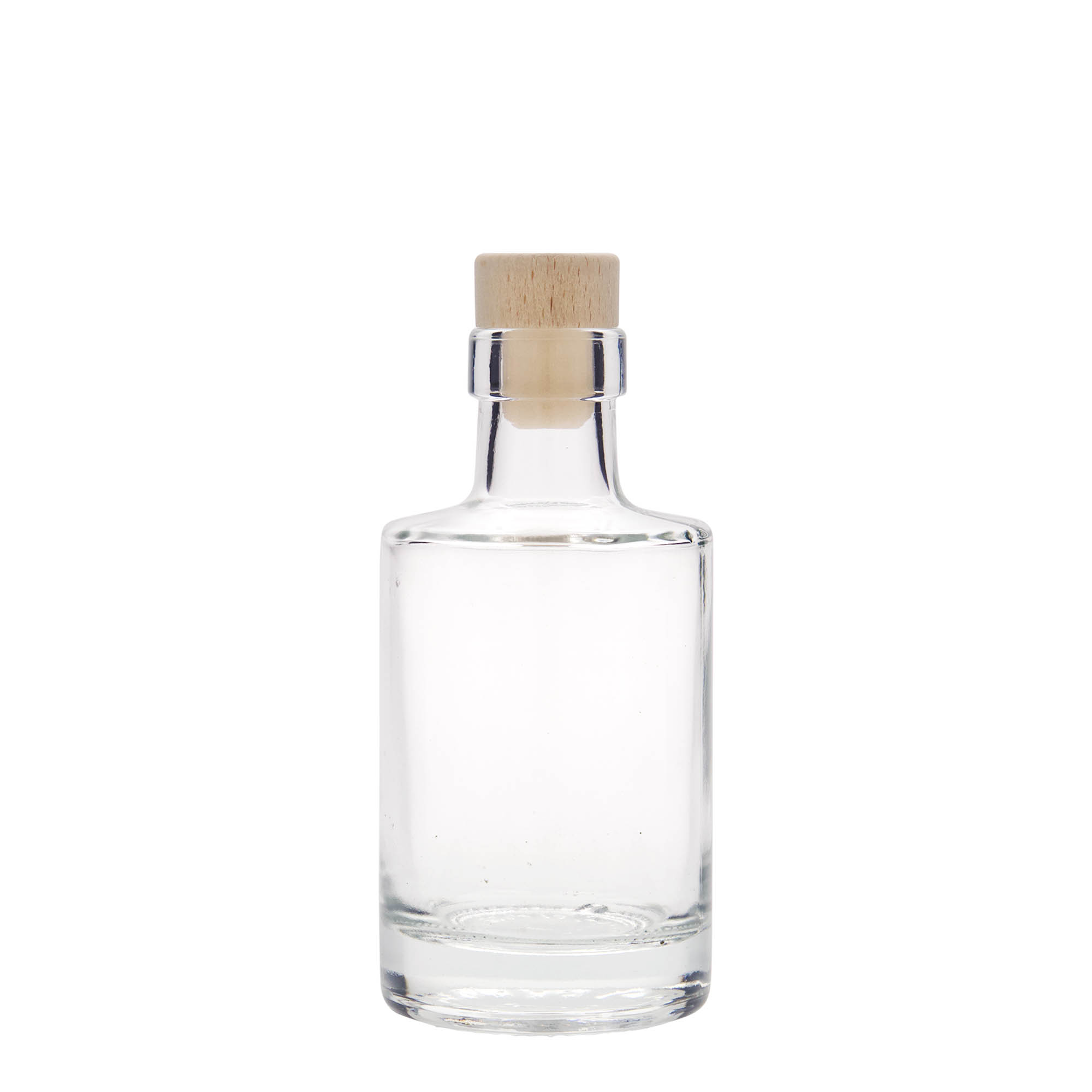 Glazen fles 'Aventura', 200 ml, monding: kurk Glazen fles 'Aventura', 200 ml, monding: kurk