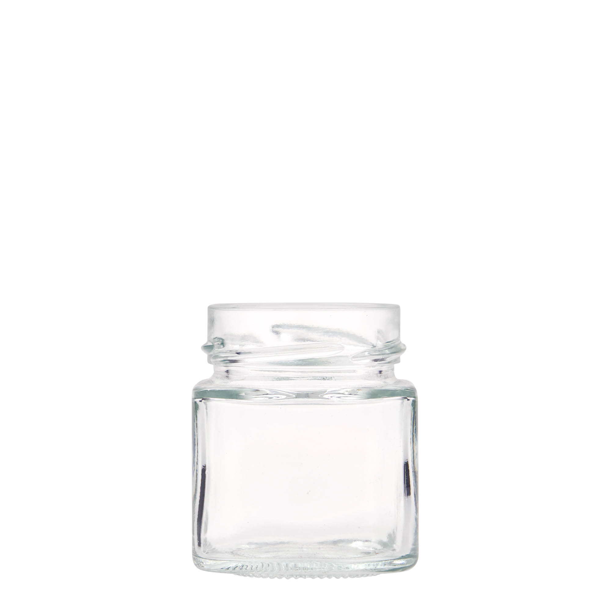 Bocal carré 156 ml 'Funny', bouchage: Deep-Twist-Off (DTO 58) Bocal carré 156 ml 'Funny', bouchage: Deep-Twist-Off (DTO 58)