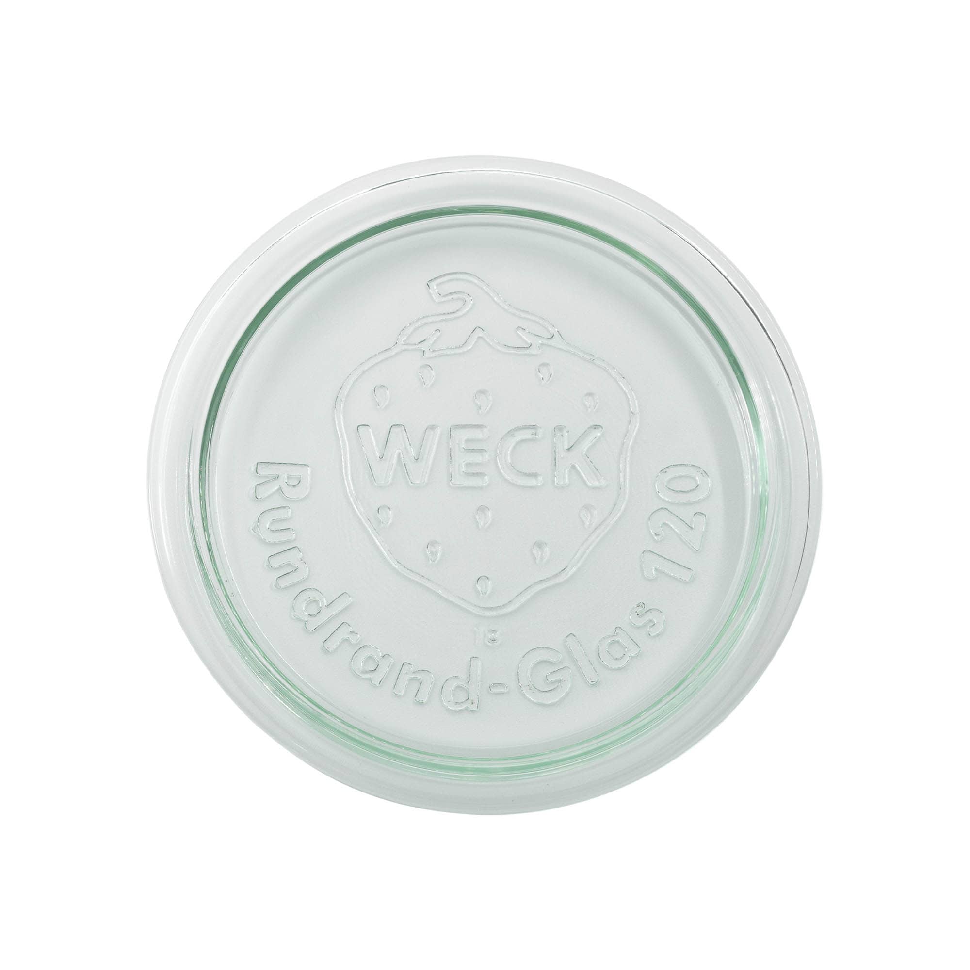 WECK-potdeksel ronde rand, voor monding: RR120 WECK-potdeksel ronde rand, voor monding: RR120